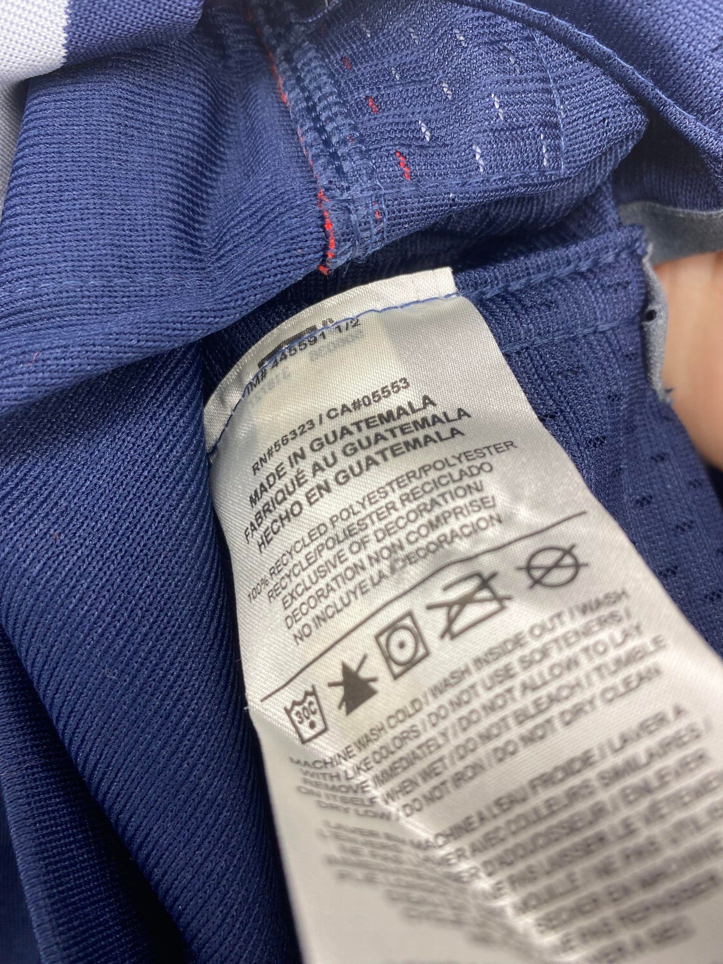 Nike x NFL x New England Patriots x Danny Amendola x Blue Football Jersey - S