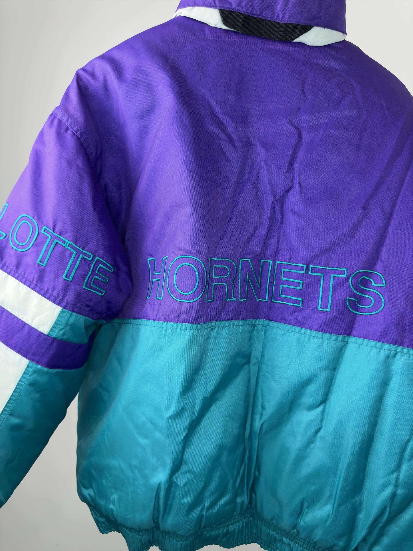 VTG x NBA x Starter x Charlotte Hornets x Full Zip Heavy Insulated Jacket - S