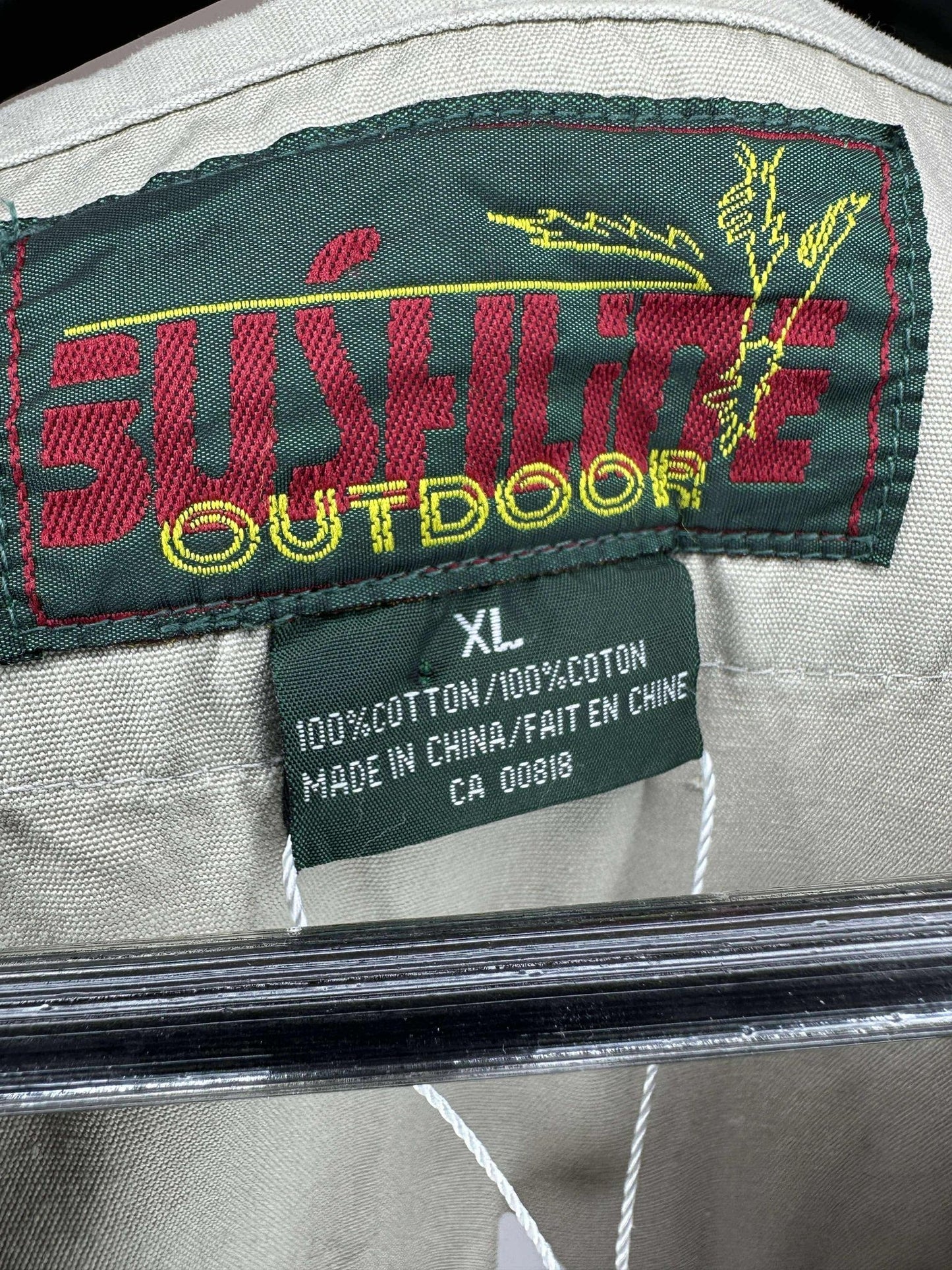 Bushline Outdoor x Beige Fishing Multipocketed Vest - XL