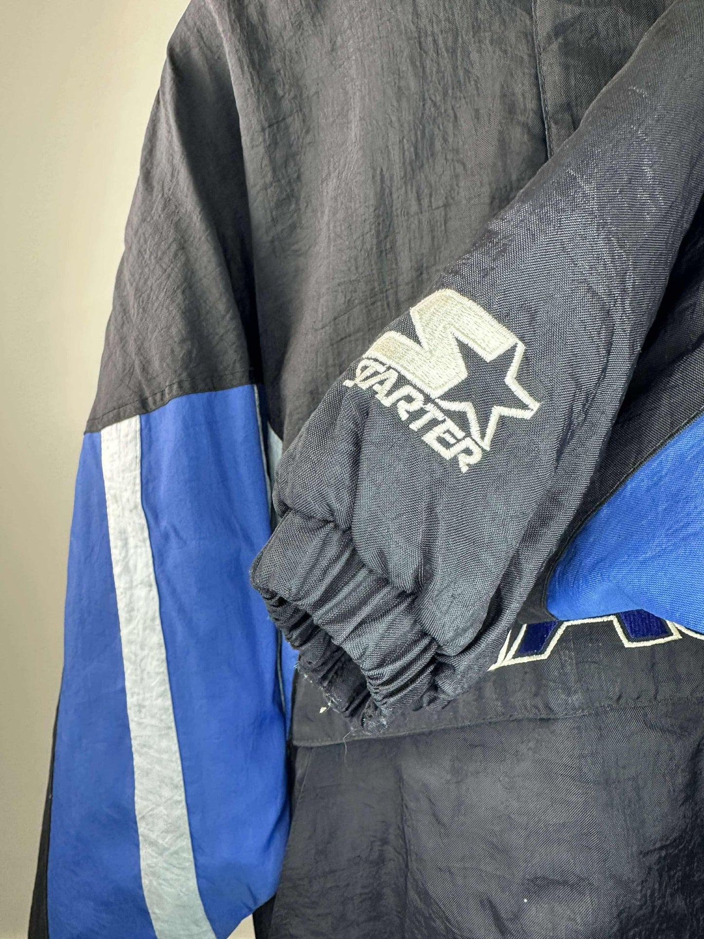 VTG x NBA x Starter x Orlando Magics x Quarter Zip Heavy Insulated Jacket - XL (See Measurements)