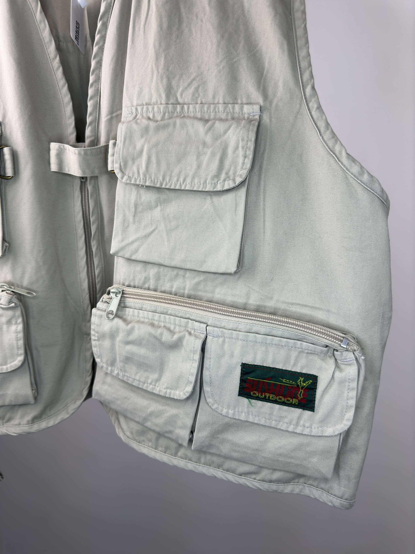 Bushline Outdoor x Beige Fishing Multipocketed Vest - XL
