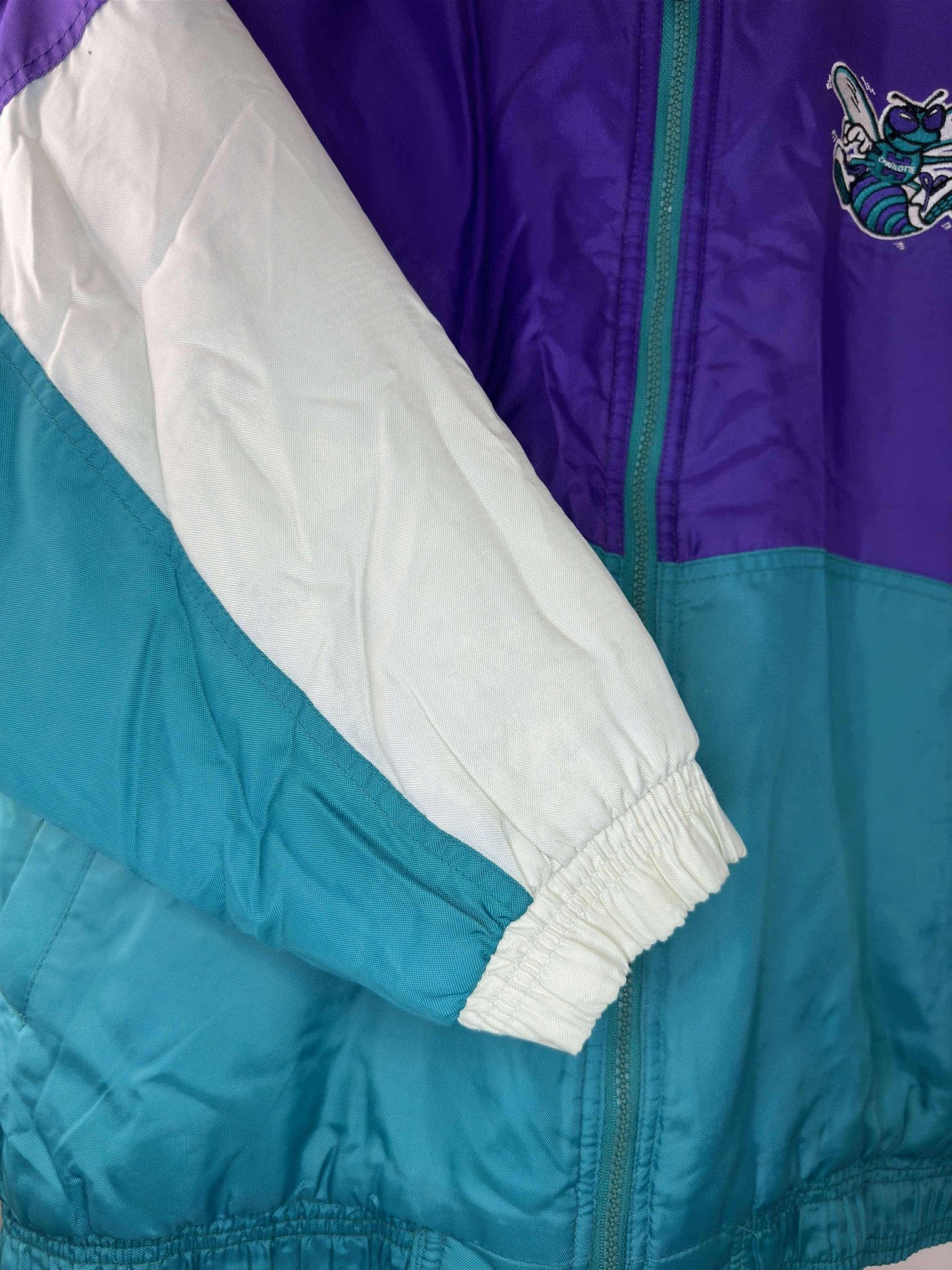 VTG x NBA x Starter x Charlotte Hornets x Full Zip Heavy Insulated Jacket - S