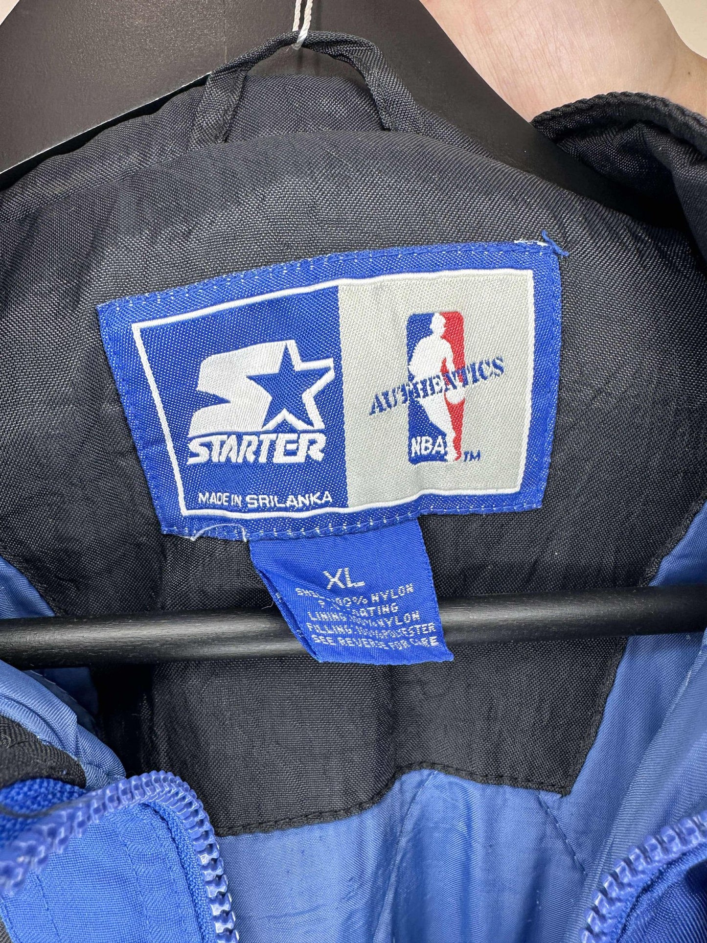 VTG x NBA x Starter x Orlando Magics x Quarter Zip Heavy Insulated Jacket - XL (See Measurements)
