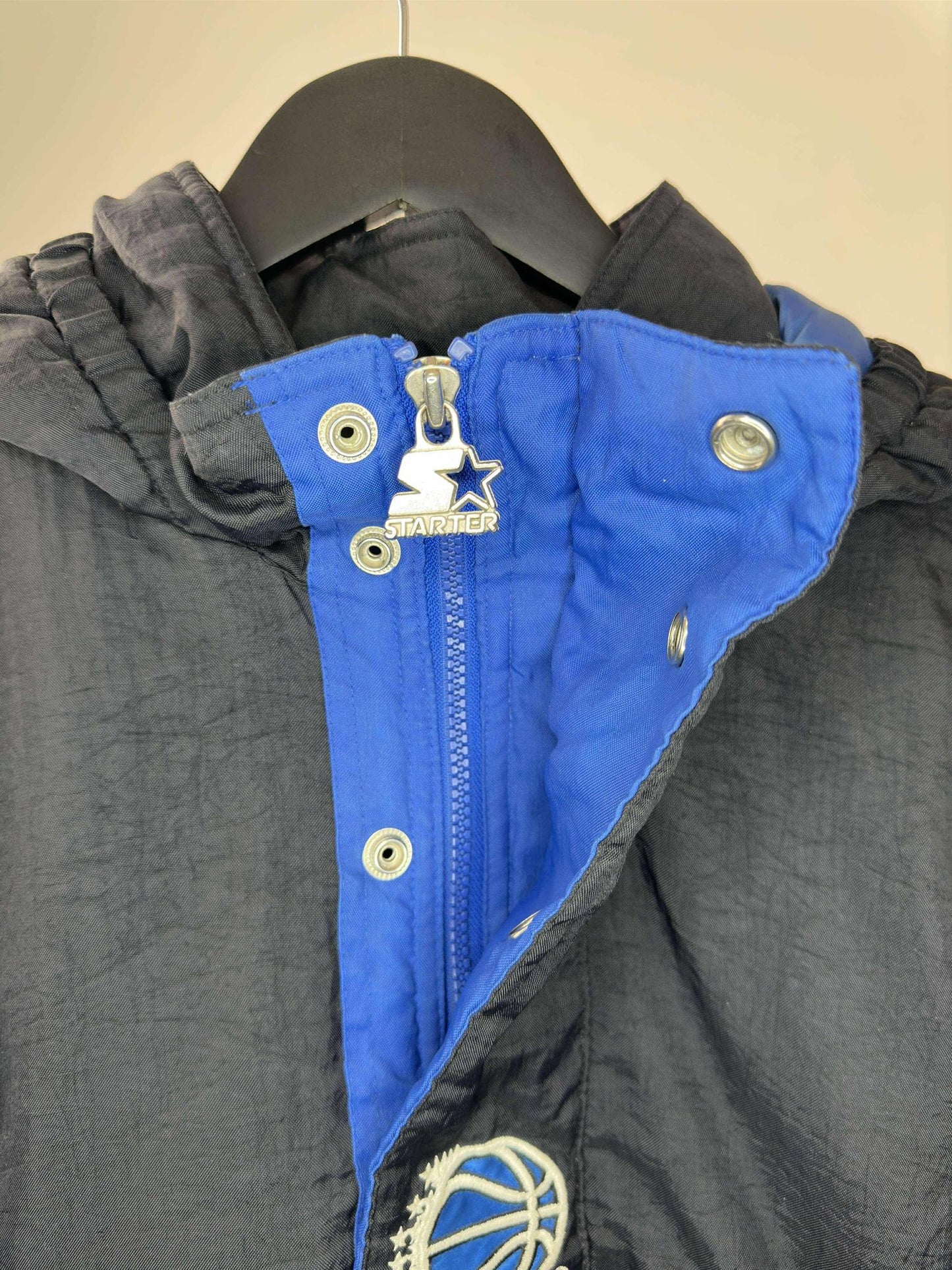 VTG x NBA x Starter x Orlando Magics x Quarter Zip Heavy Insulated Jacket - XL (See Measurements)