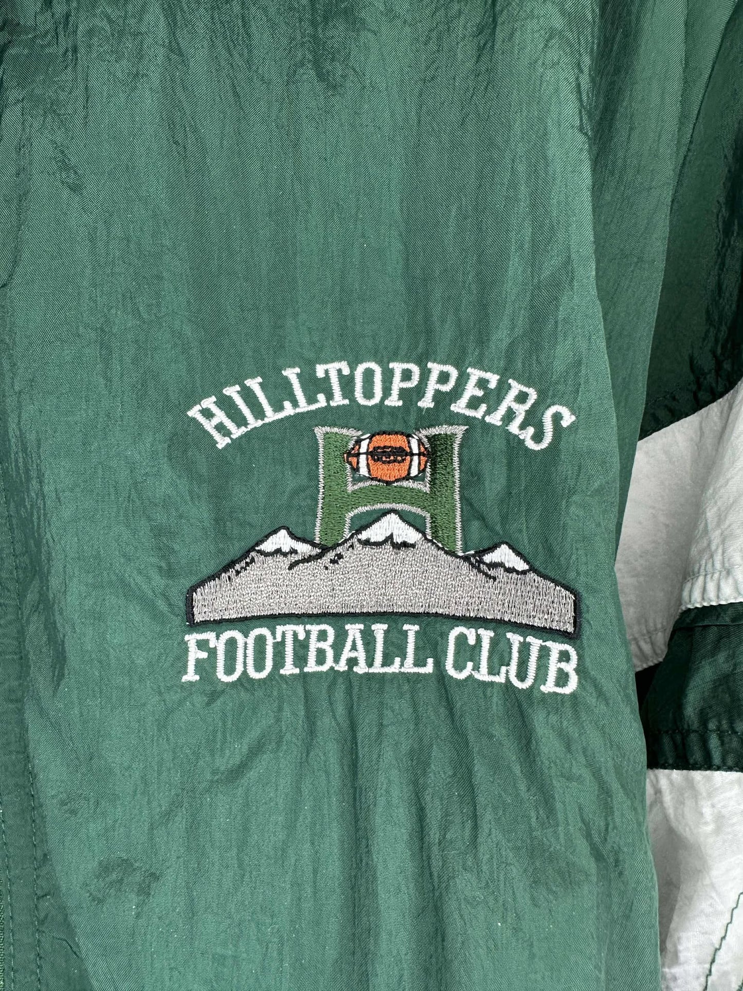 VTG x Starter x Hilltoppers Football Club x Green Fullzip Light Jacket - XXL