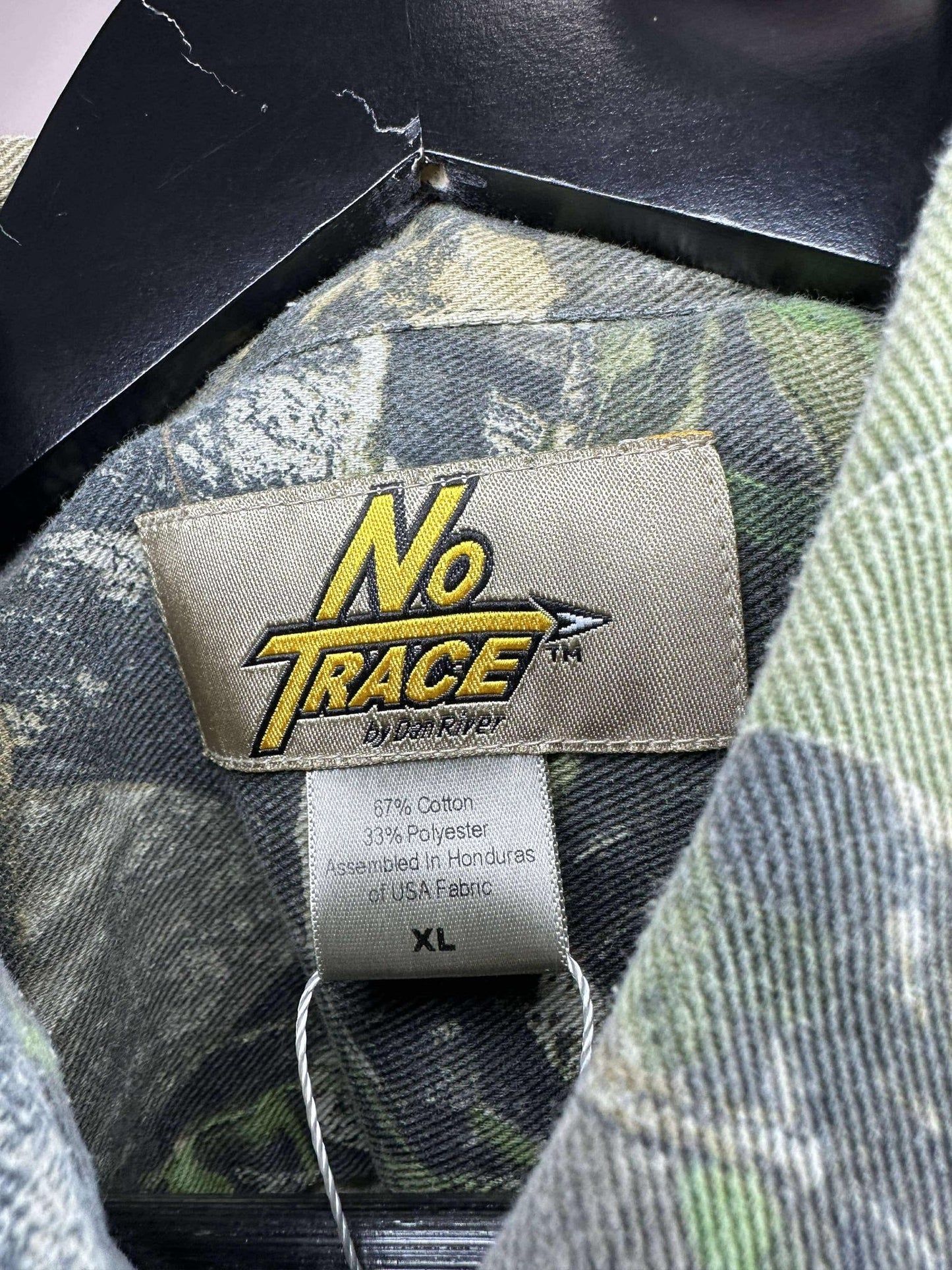 No Trace x Real Tree x Mossy Oak x Camouflage Long Sleeve Button Up - XL