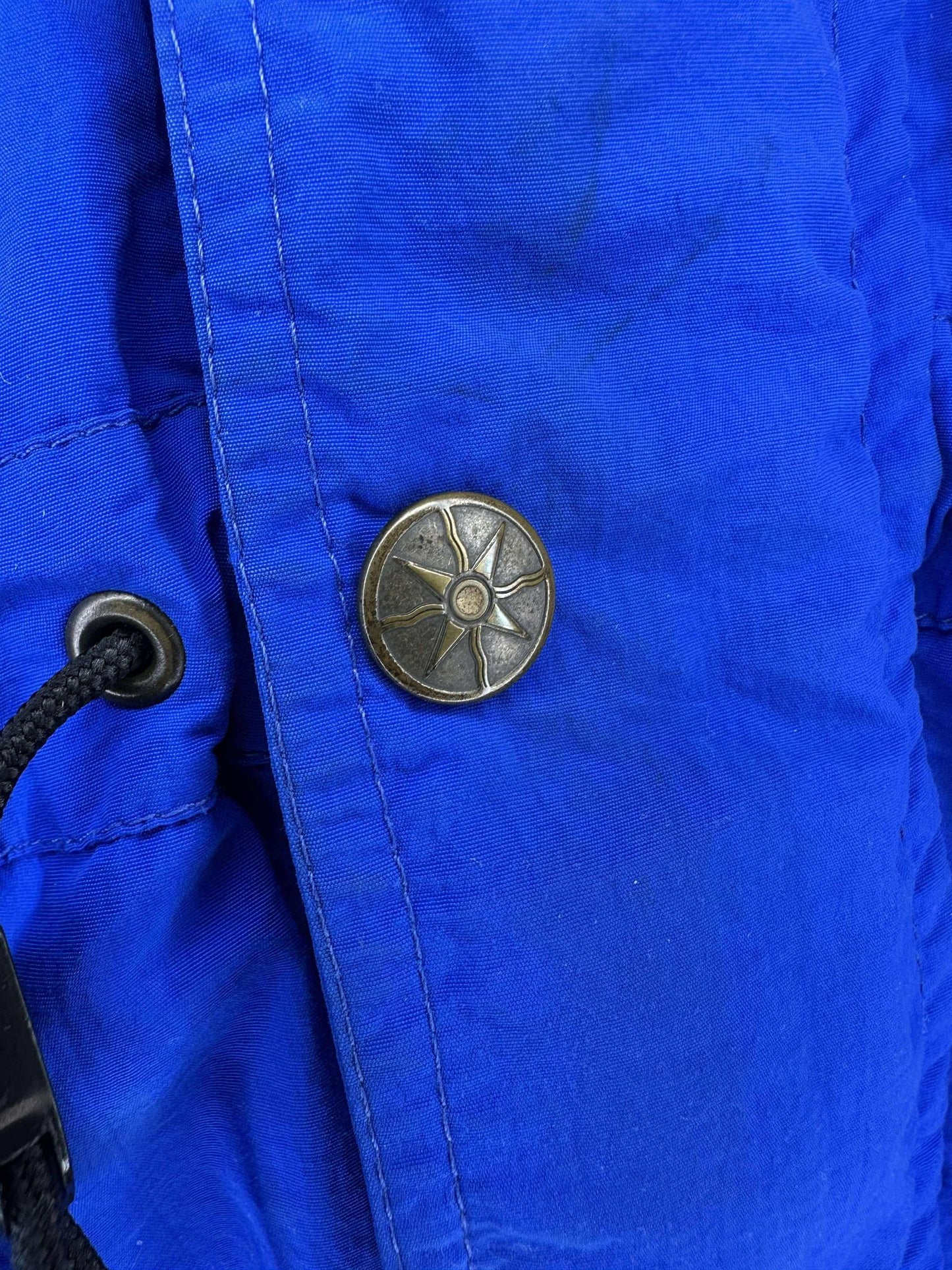 VTG x Snow Goose x Gore-Tex x Canada Goose x Blue Full Zip Parka Jacket - Cut Tag (XL)