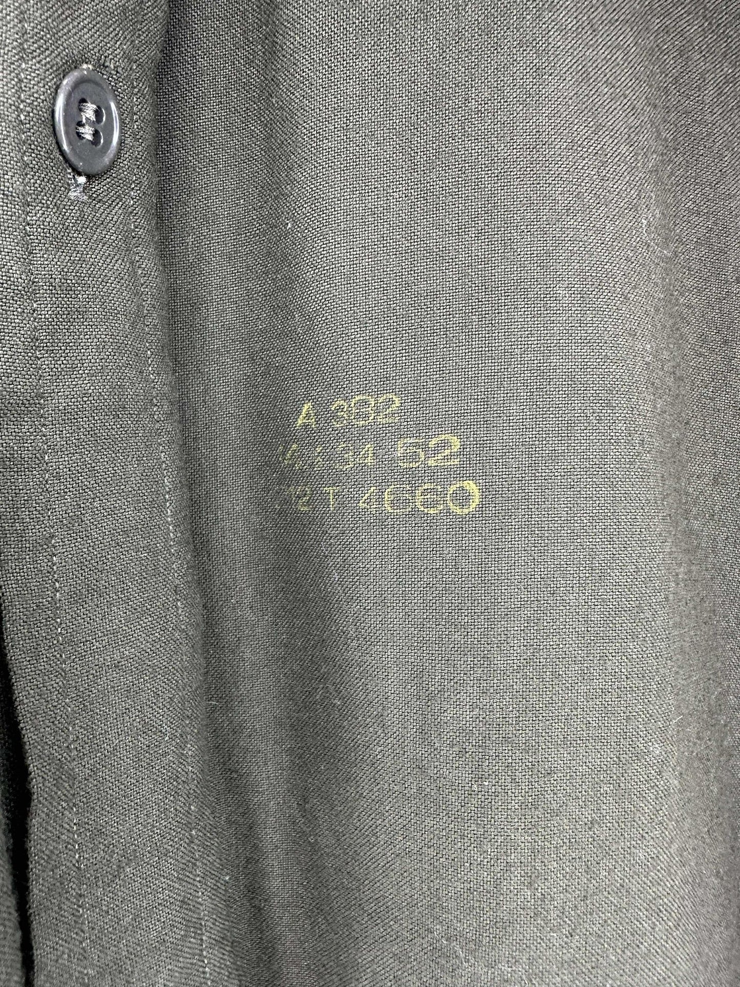 VTG x Jayson x World War x Military Green Long Sleeve Button Up - No Tag (S)