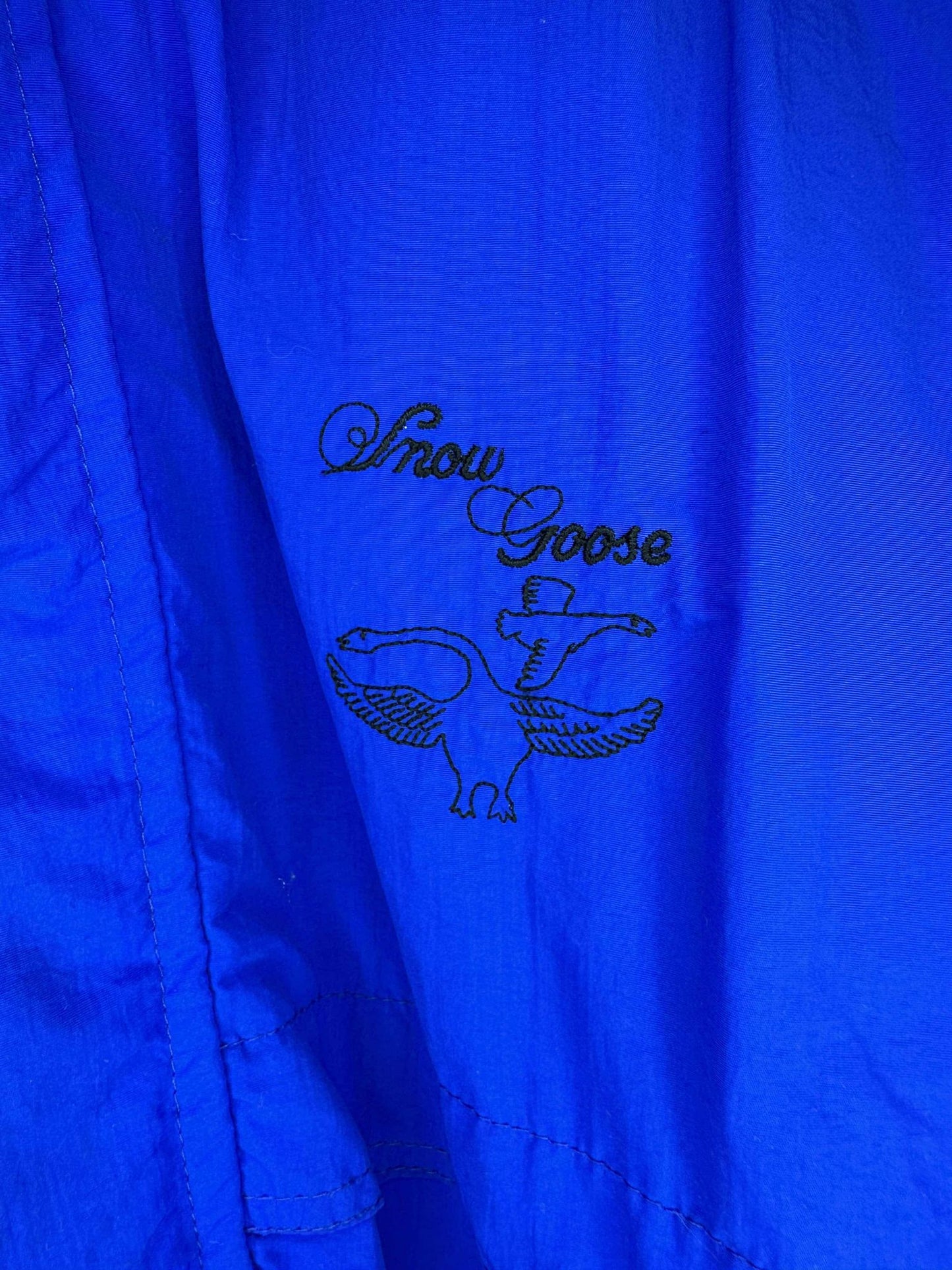 VTG x Snow Goose x Gore-Tex x Canada Goose x Blue Full Zip Parka Jacket - Cut Tag (XL)