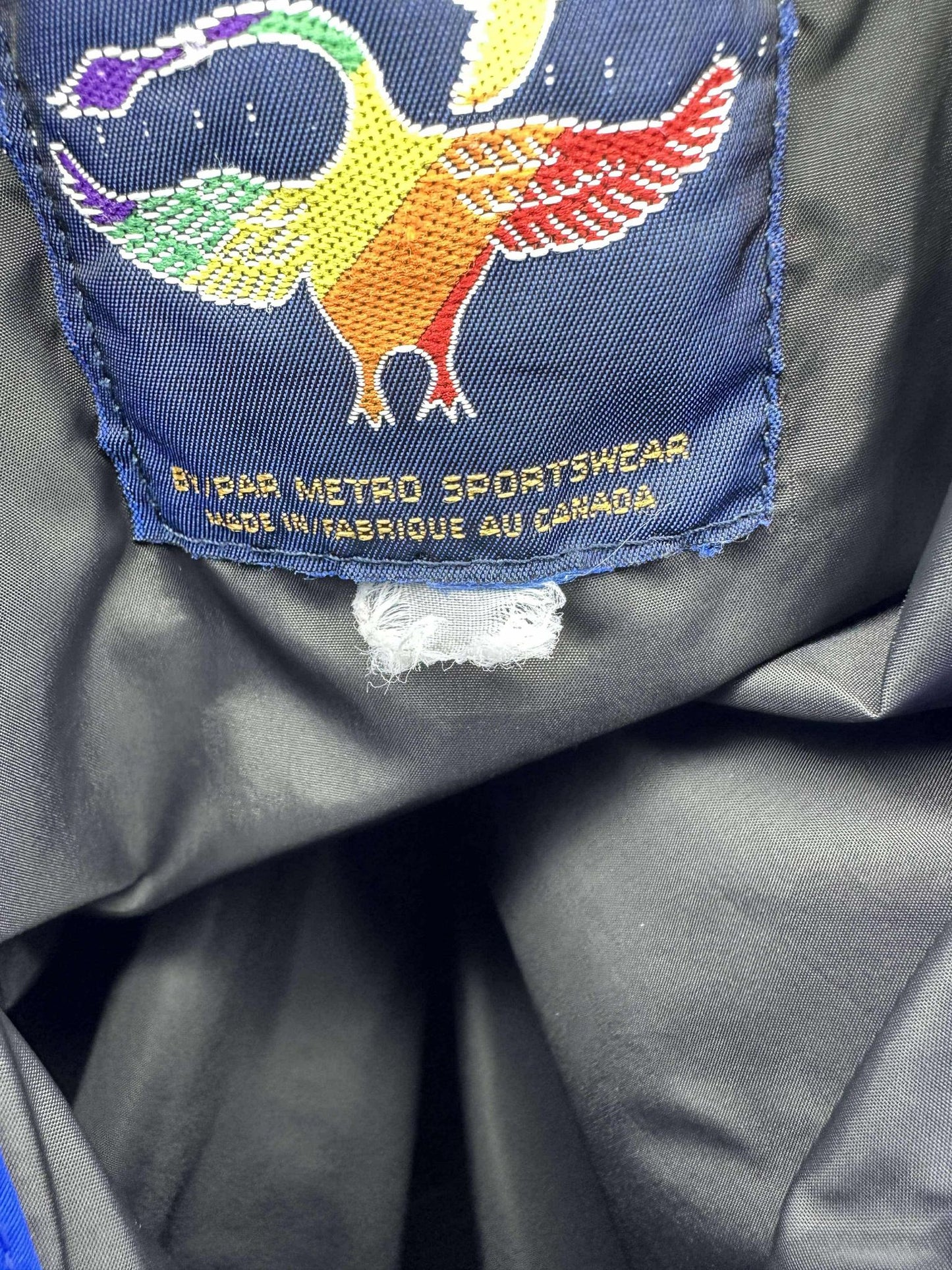 VTG x Snow Goose x Gore-Tex x Canada Goose x Blue Full Zip Parka Jacket - Cut Tag (XL)