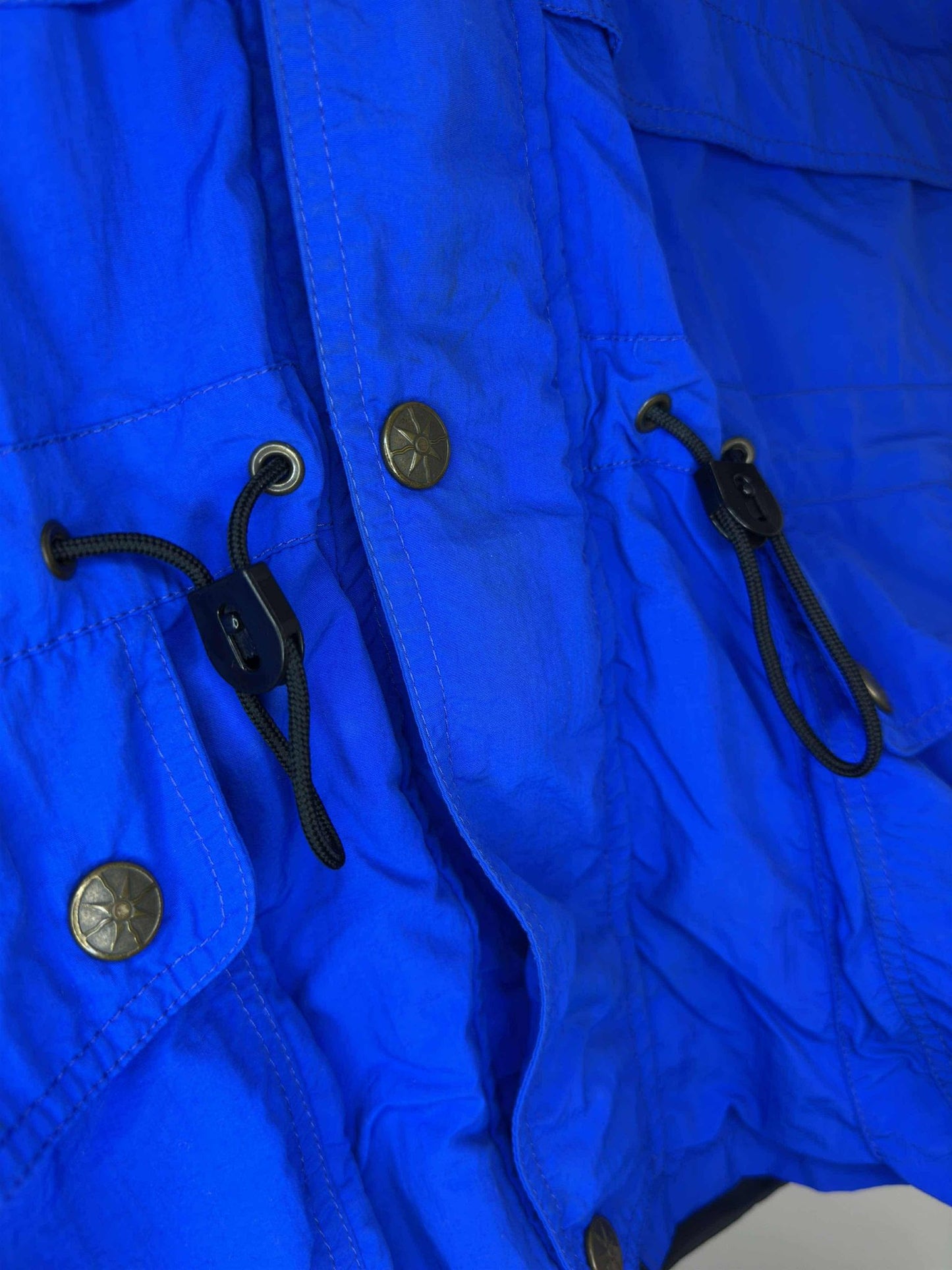 VTG x Snow Goose x Gore-Tex x Canada Goose x Blue Full Zip Parka Jacket - Cut Tag (XL)
