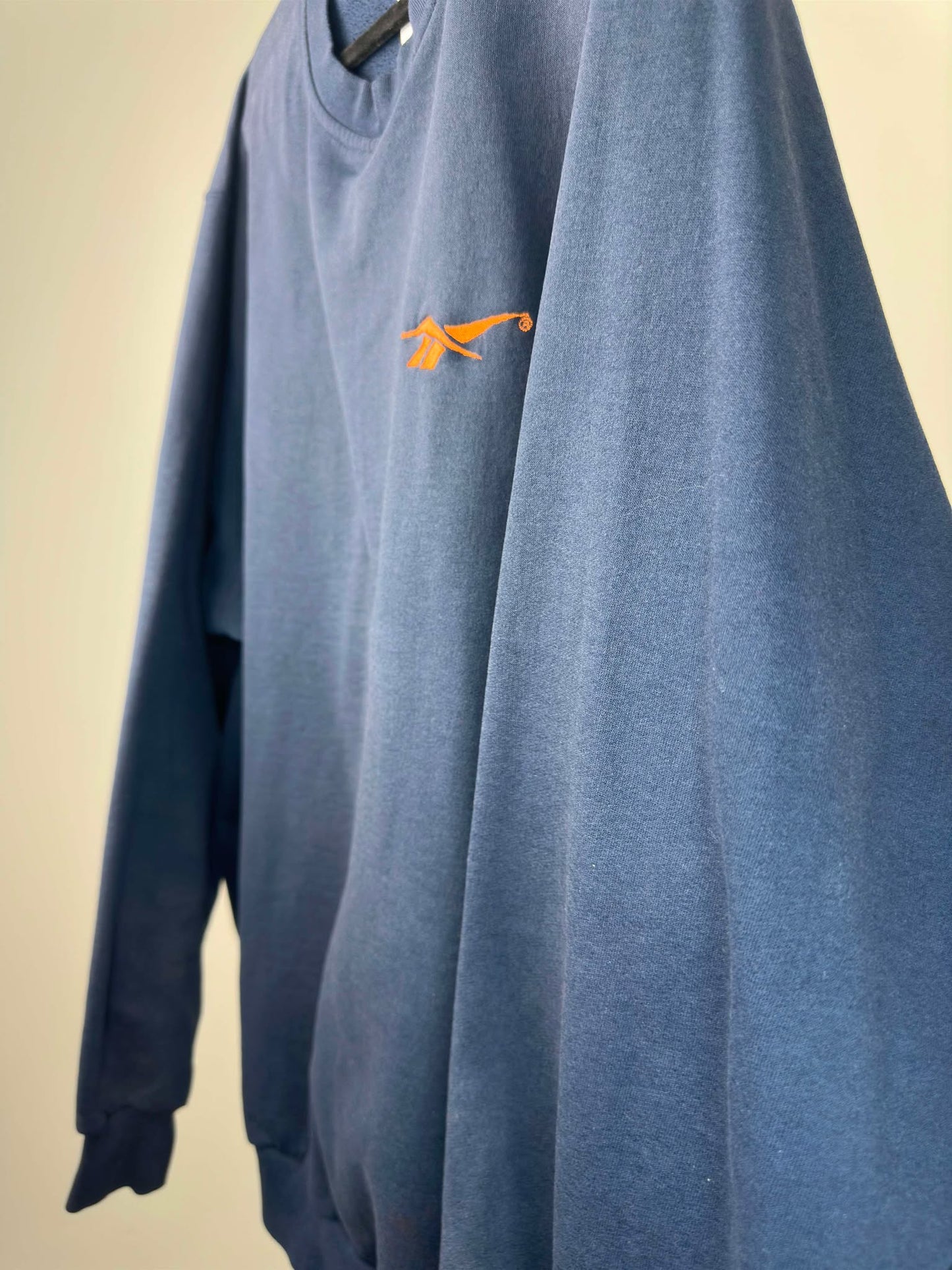 VTG x Reebok x Essential Perfect Fade Navy Pullover Crewneck - XXL