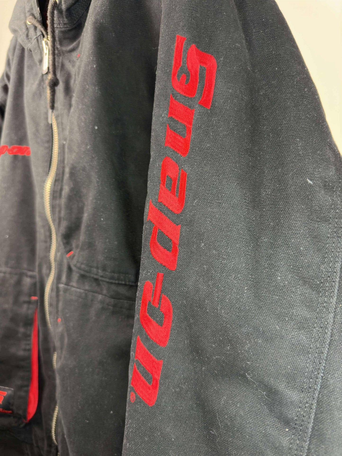 Snap-On x Black Red Active Style Heavy Work Jacket - L