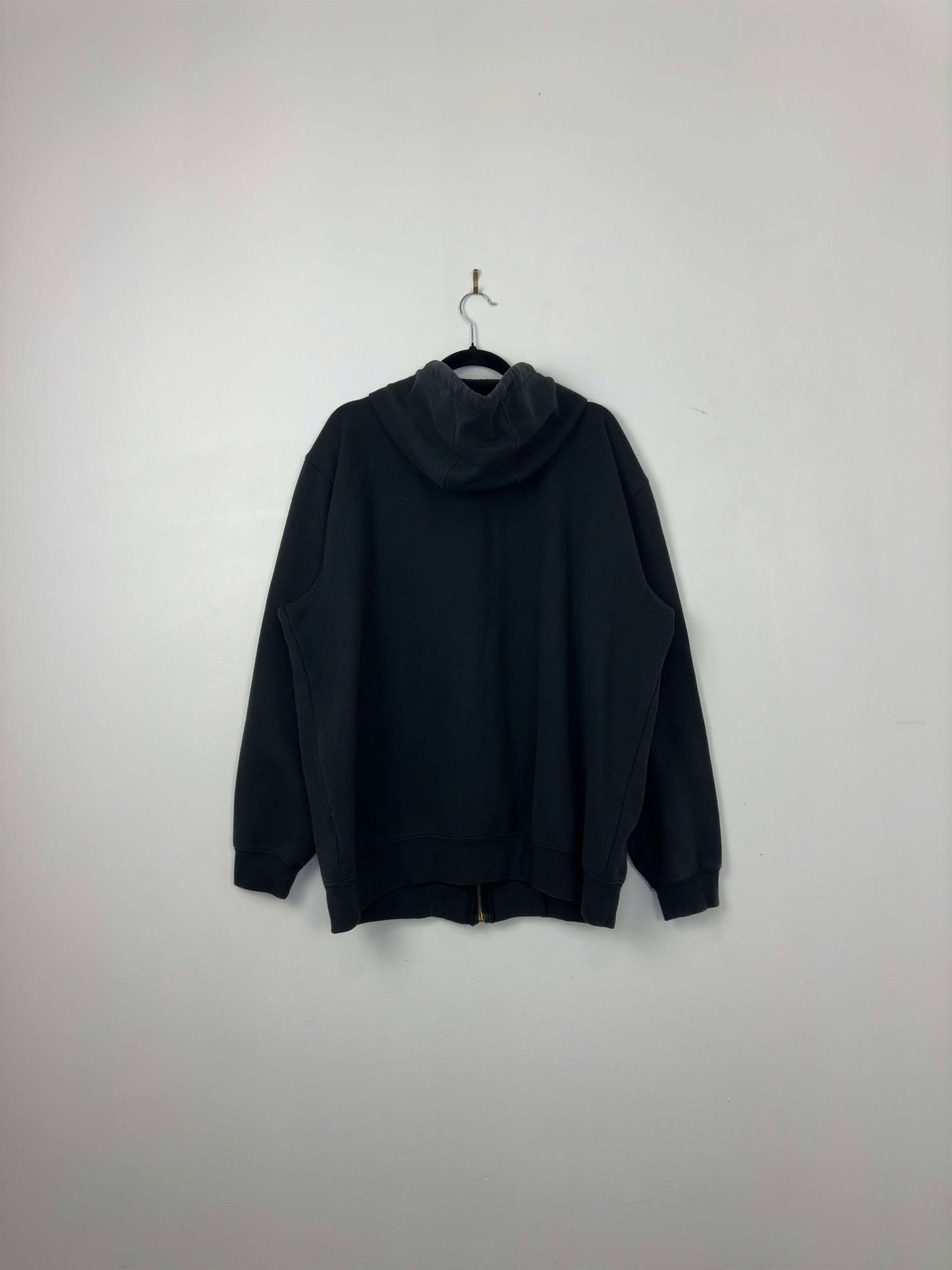 Carhartt x Eagle Builders x Embroidered Black Full Zip Hoodie - XL