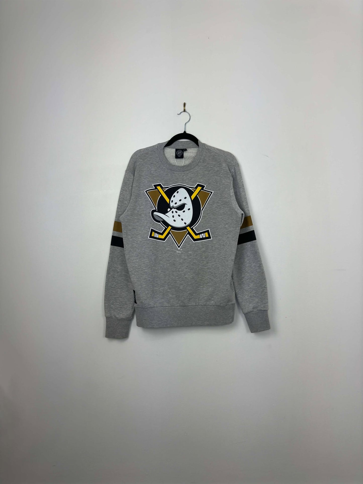NFL x Anaheim Mighty Ducks x Grey Pullover Crewneck - M