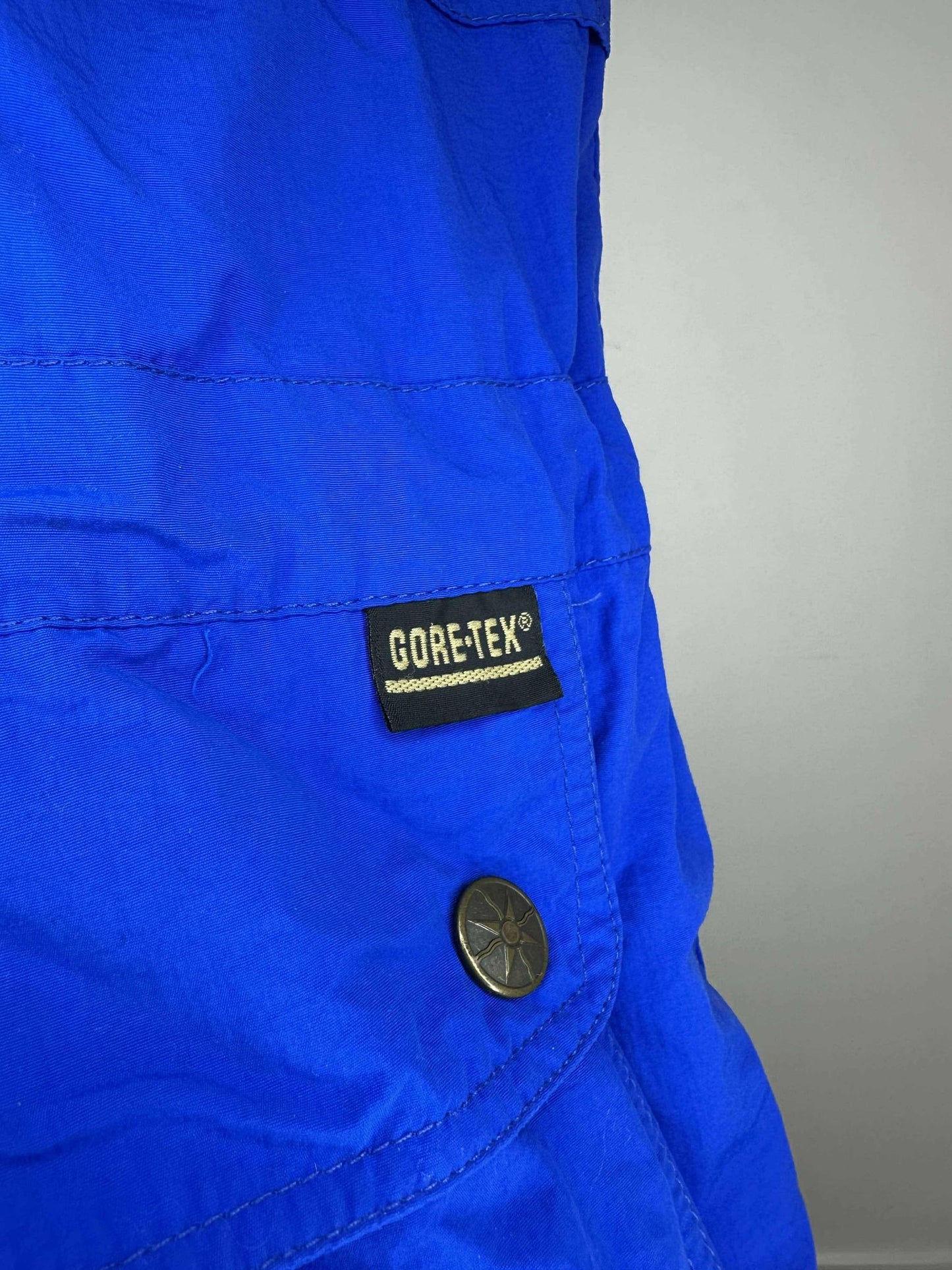 VTG x Snow Goose x Gore-Tex x Canada Goose x Blue Full Zip Parka Jacket - Cut Tag (XL)
