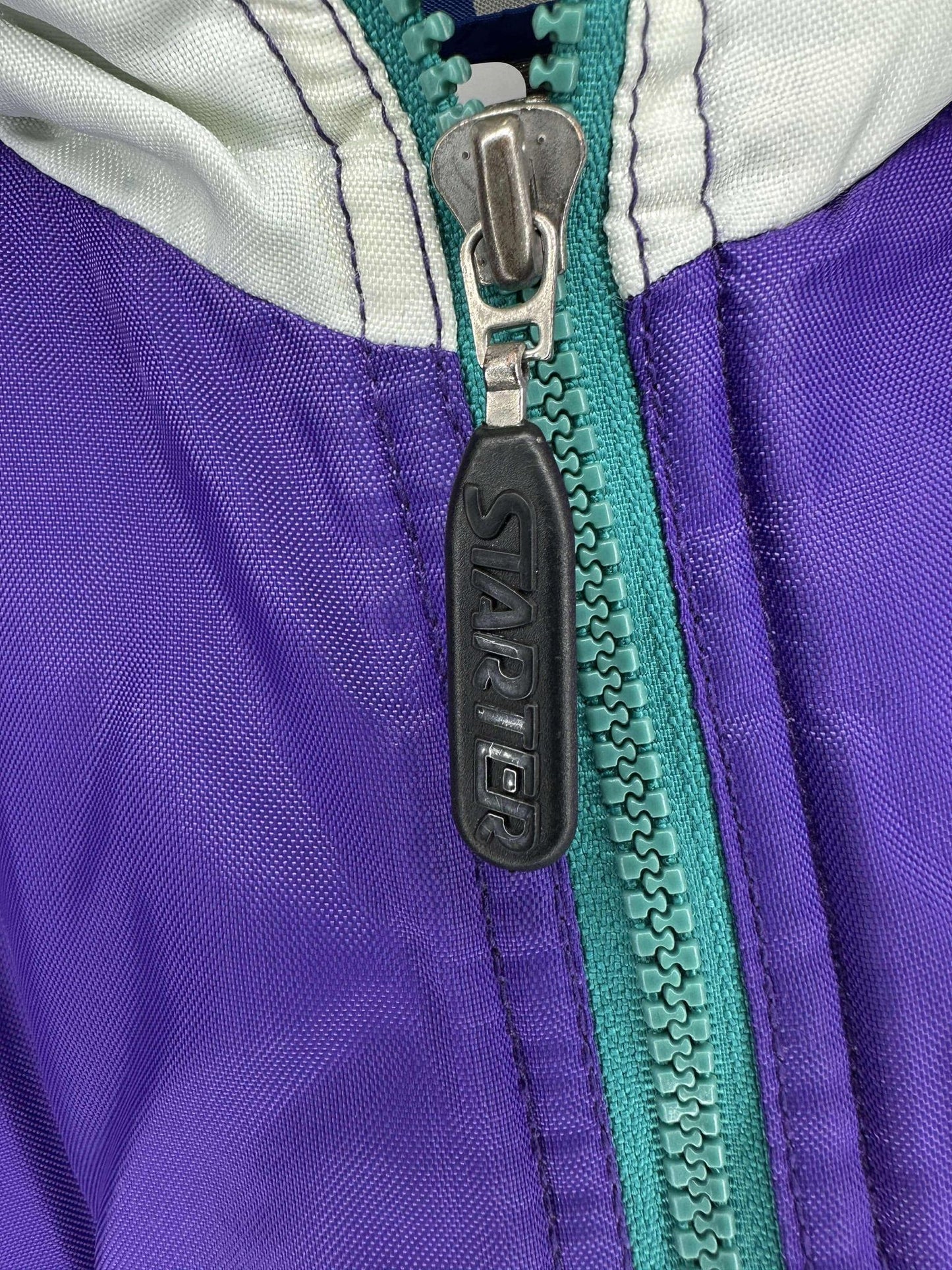 VTG x NBA x Starter x Charlotte Hornets x Full Zip Heavy Insulated Jacket - S