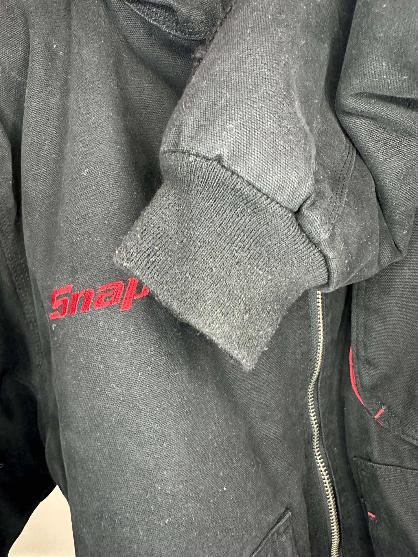 Snap-On x Black Red Active Style Heavy Work Jacket - L