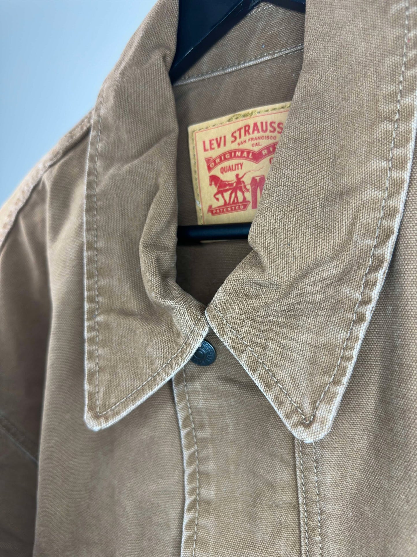 Levi's x Brown Zip Up Light Jacket - XL
