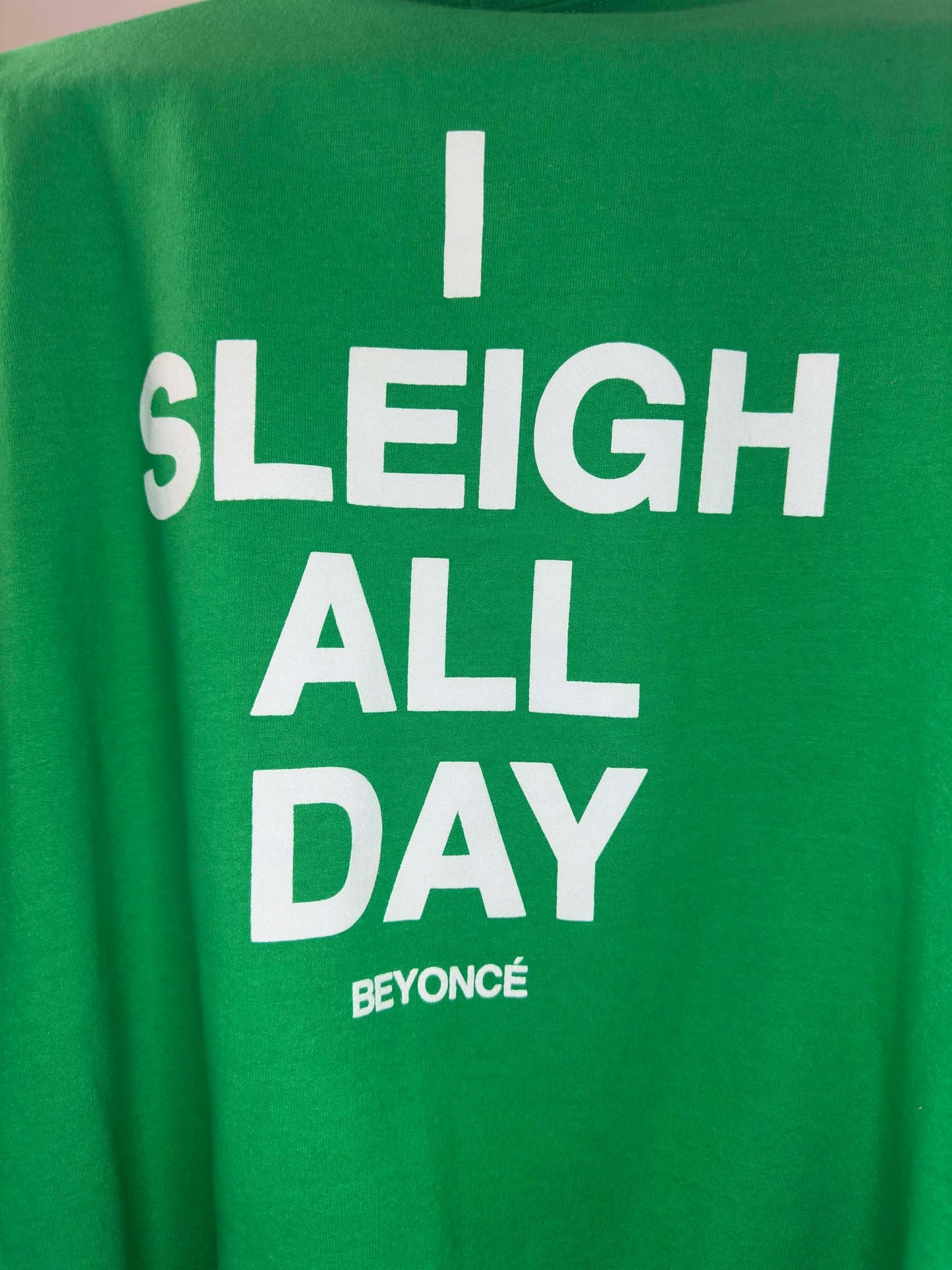 Beyoncé x I Sleigh All Day x 2016 Holiday Merch x Green Pullover Hoodie - XL