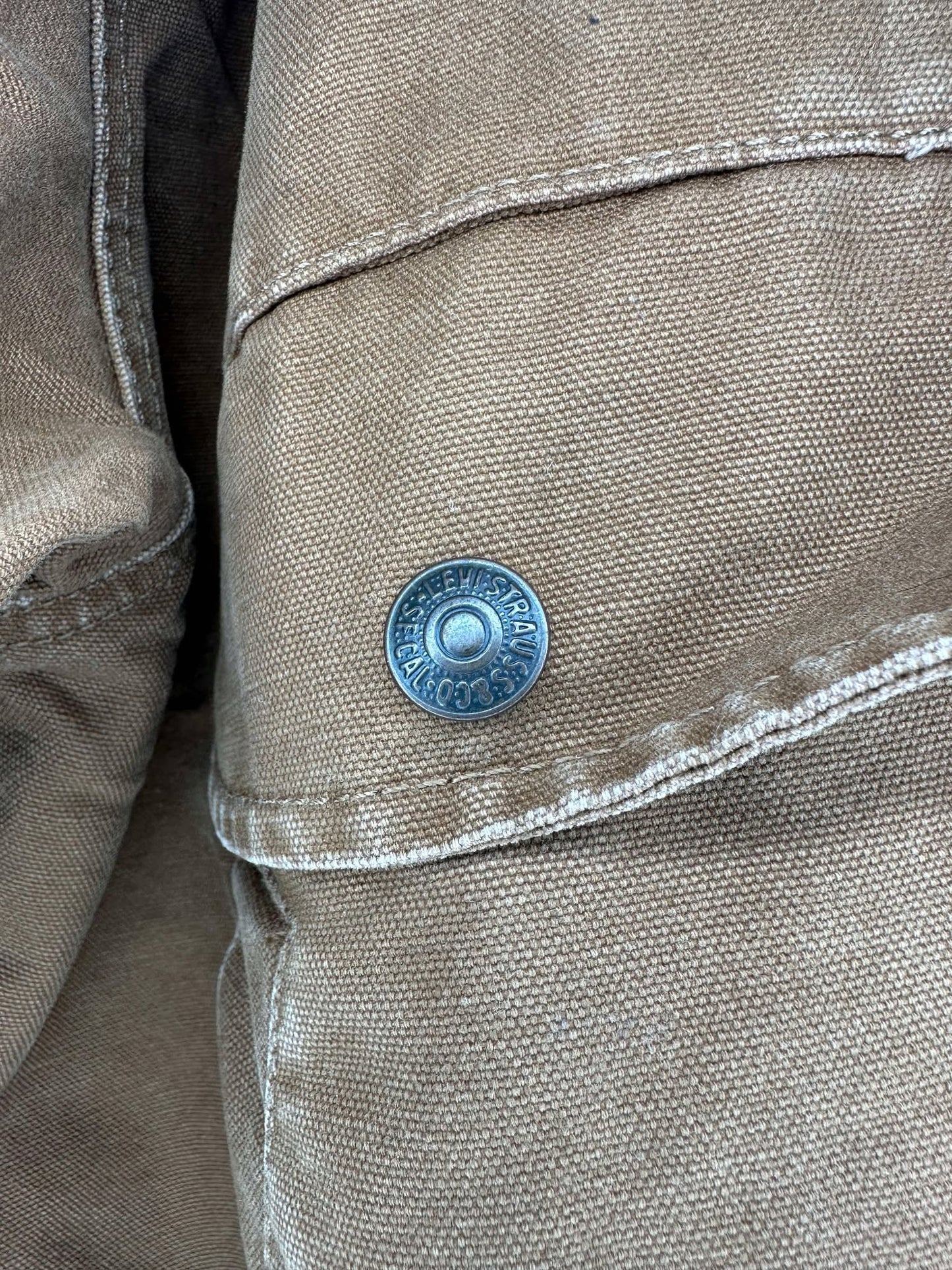 Levi's x Brown Zip Up Light Jacket - XL