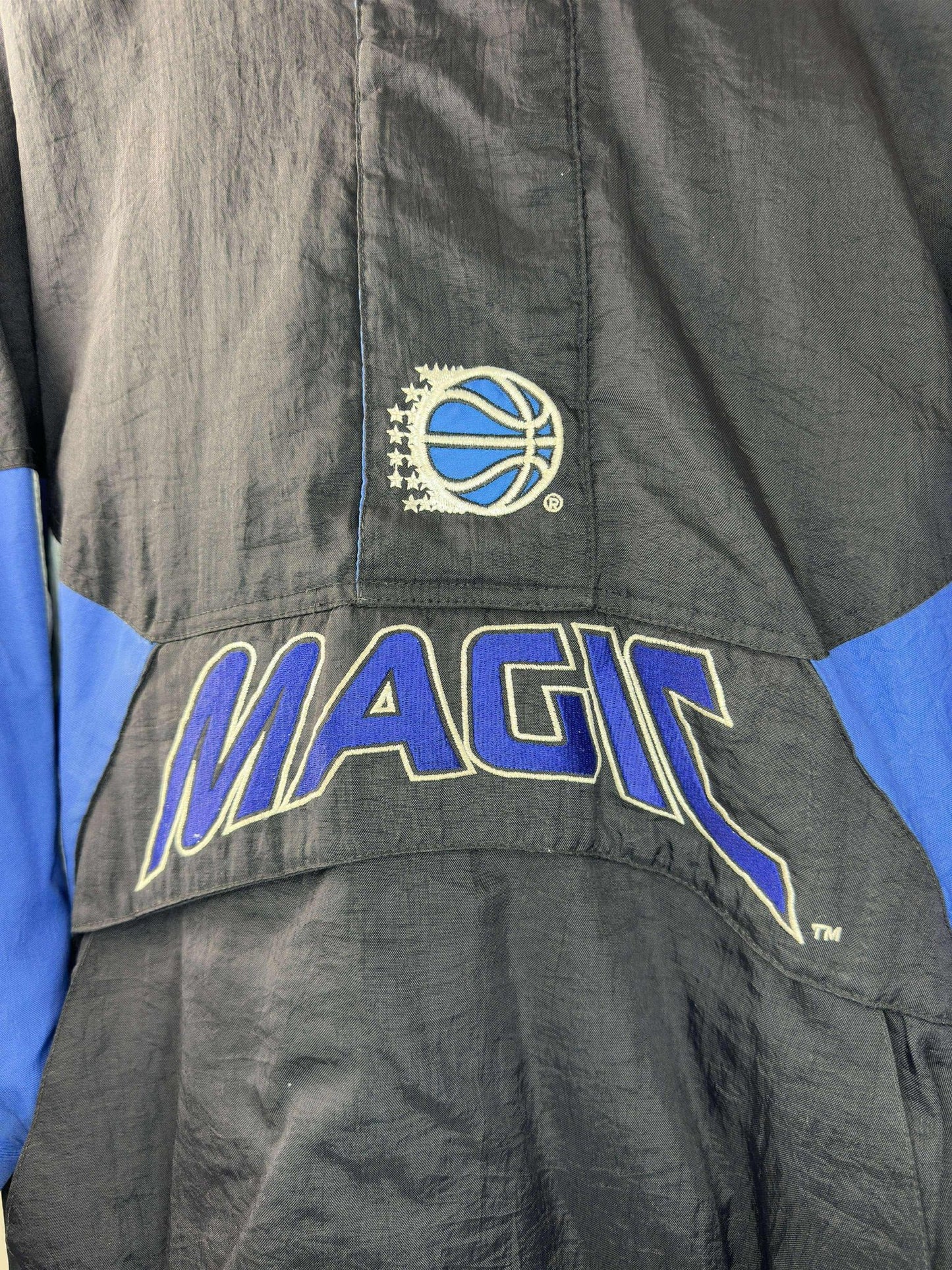 VTG x NBA x Starter x Orlando Magics x Quarter Zip Heavy Insulated Jacket - XL (See Measurements)