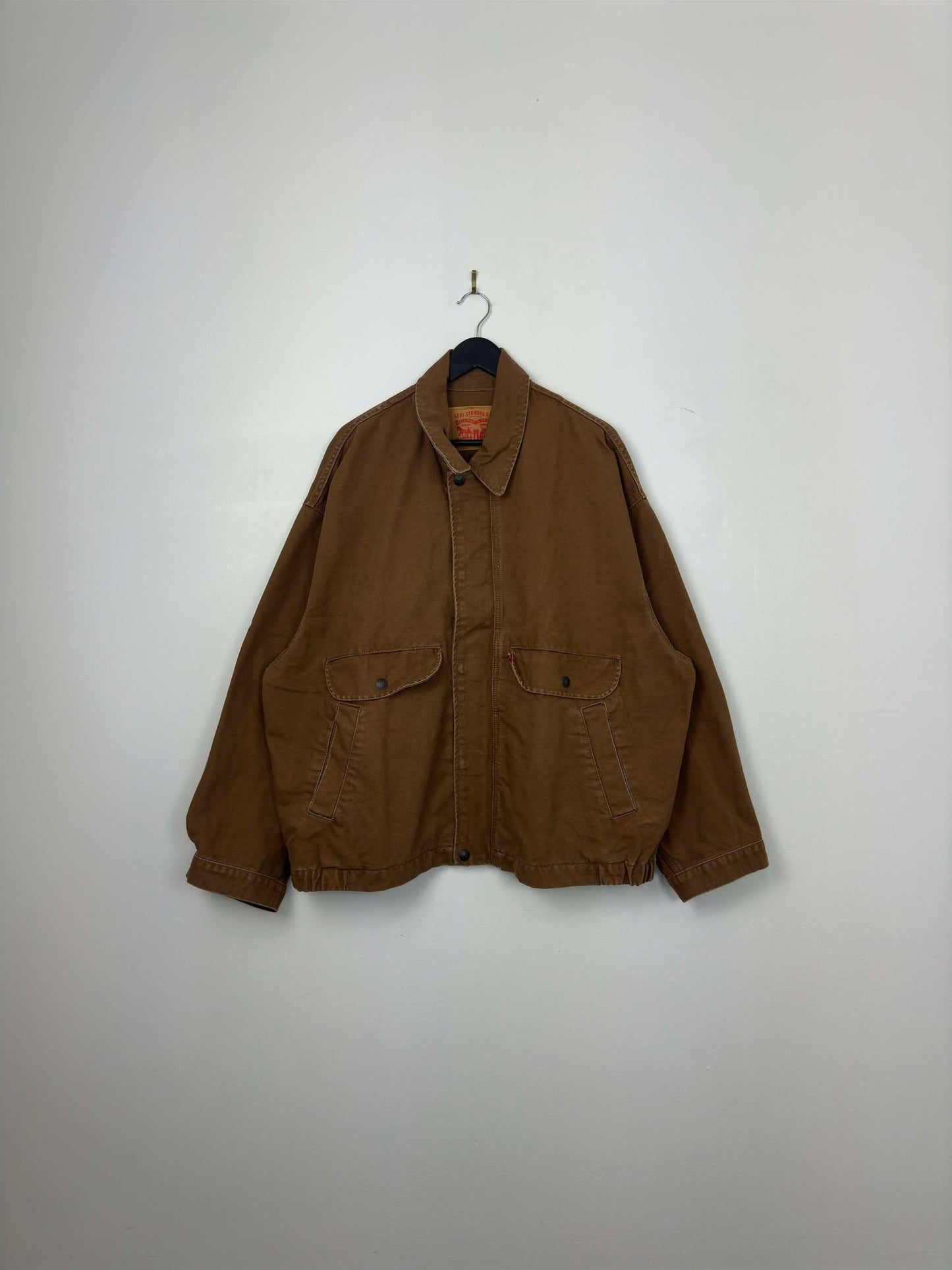 Levi's x Brown Zip Up Light Jacket - XL