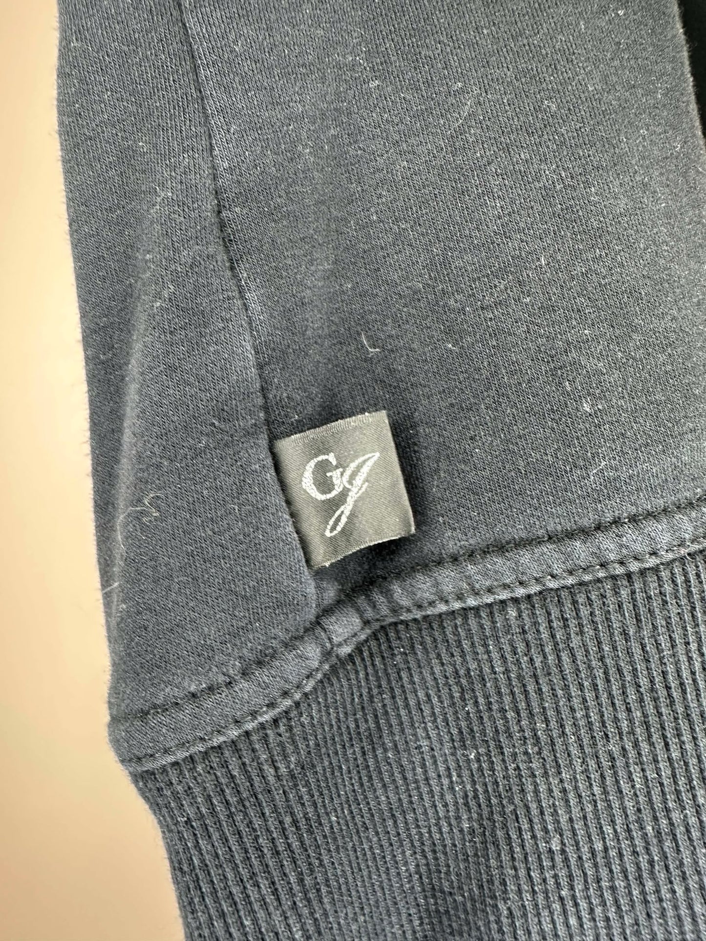 Y2K x Guess Jeans x Black Full Zip Hoodie - Women's S