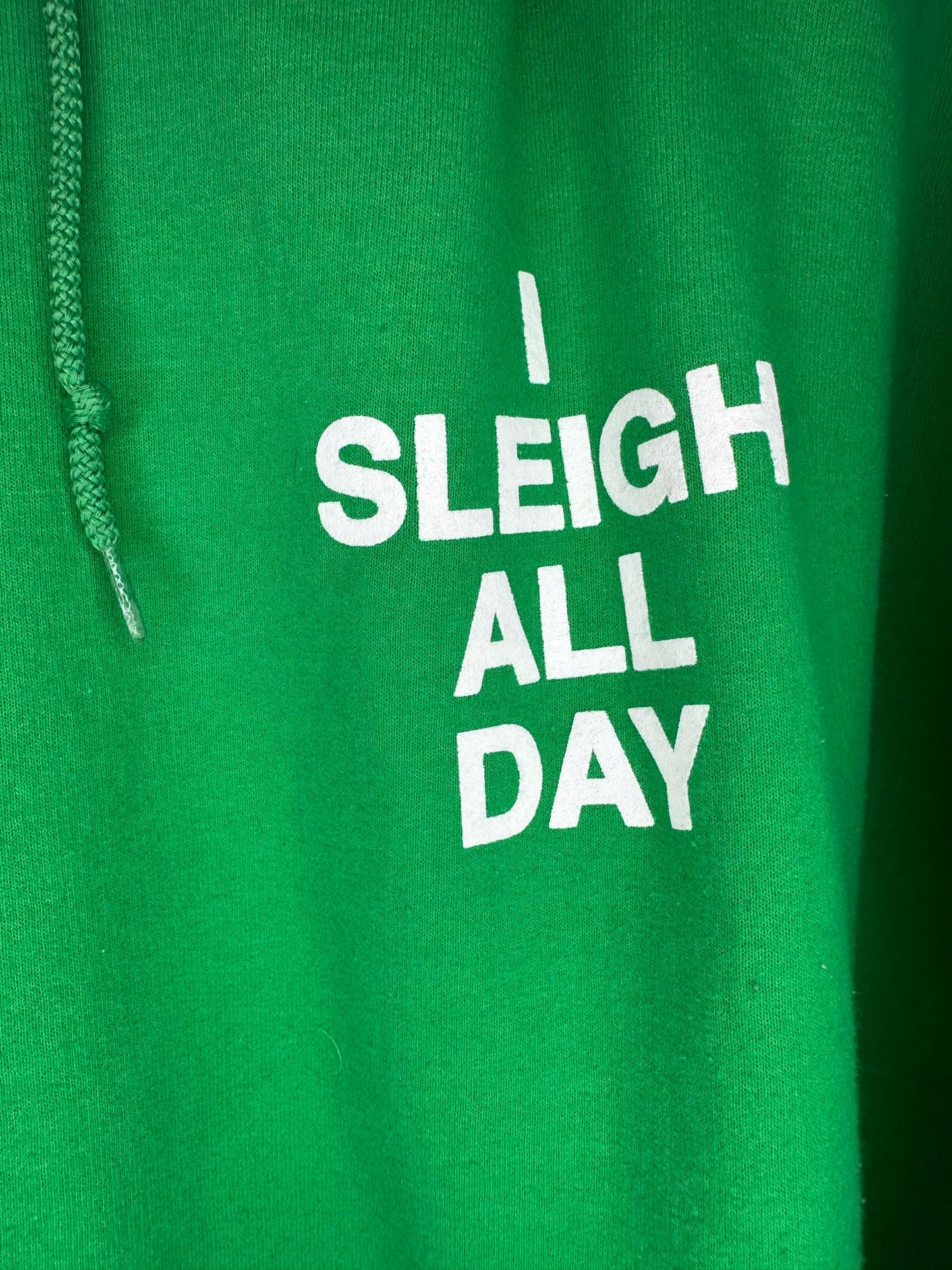 Beyoncé x I Sleigh All Day x 2016 Holiday Merch x Green Pullover Hoodie - XL