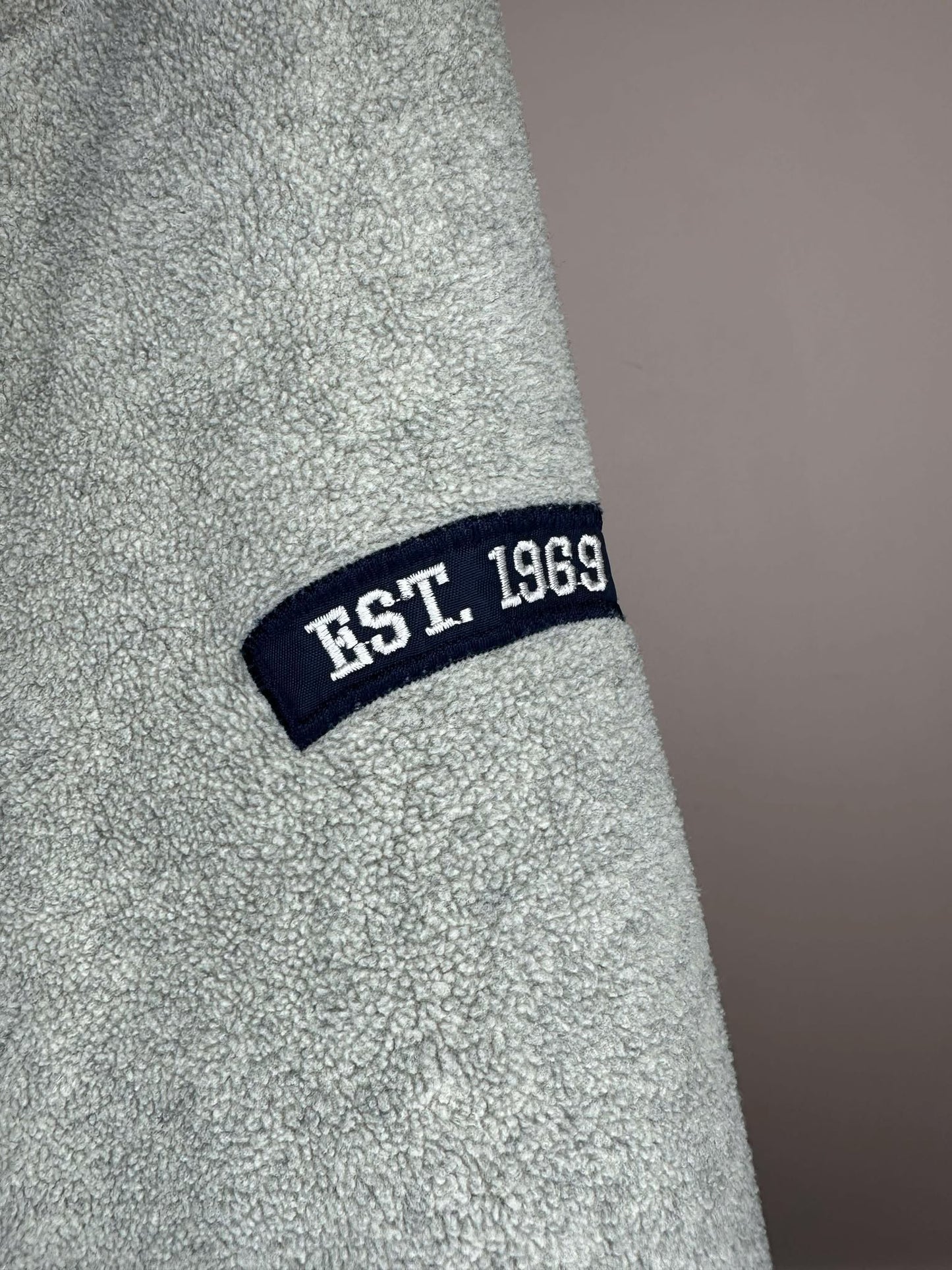 GAP x Beige Sherpa Fleece Type Pullover Hoodie - L
