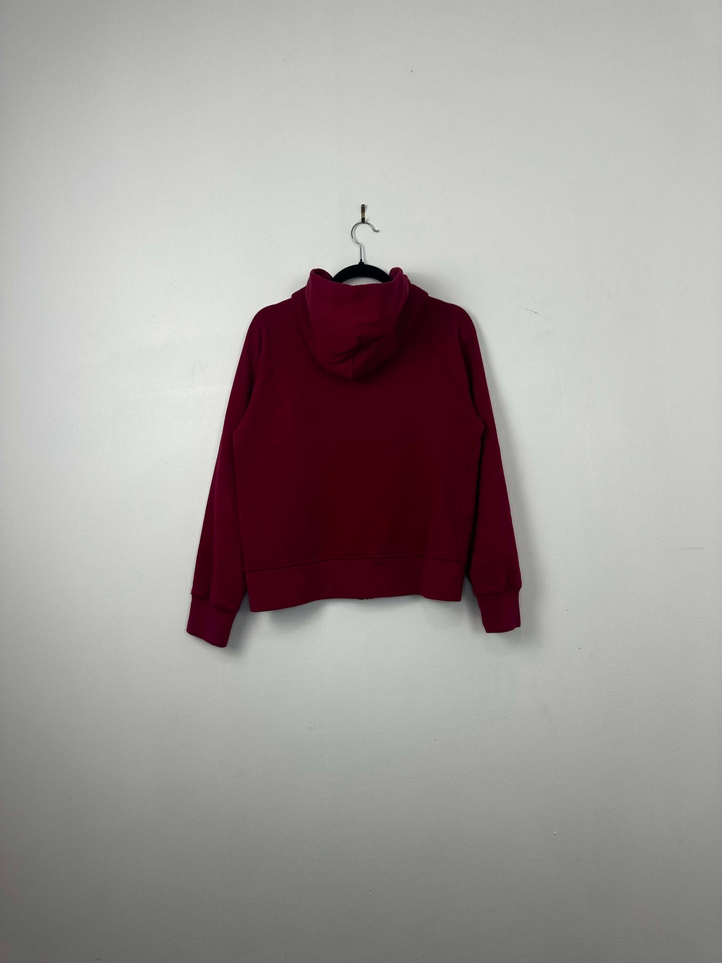 Y2K x French Connection x FCUK x Maroon Full Zip Hoodie - Cut Tag (Men's M / Women's L)