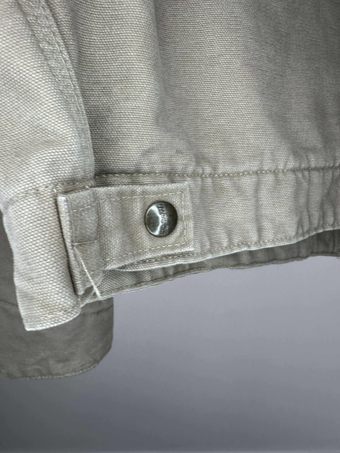 Carhartt x Blanket Lined Brown Embroidered Company Logo Detroit Jacket - L