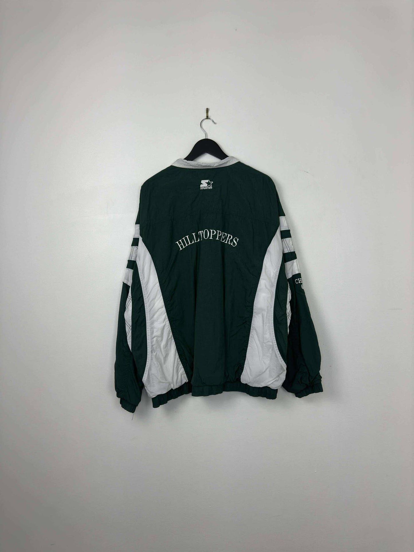 VTG x Starter x Hilltoppers Football Club x Green Fullzip Light Jacket - XXL