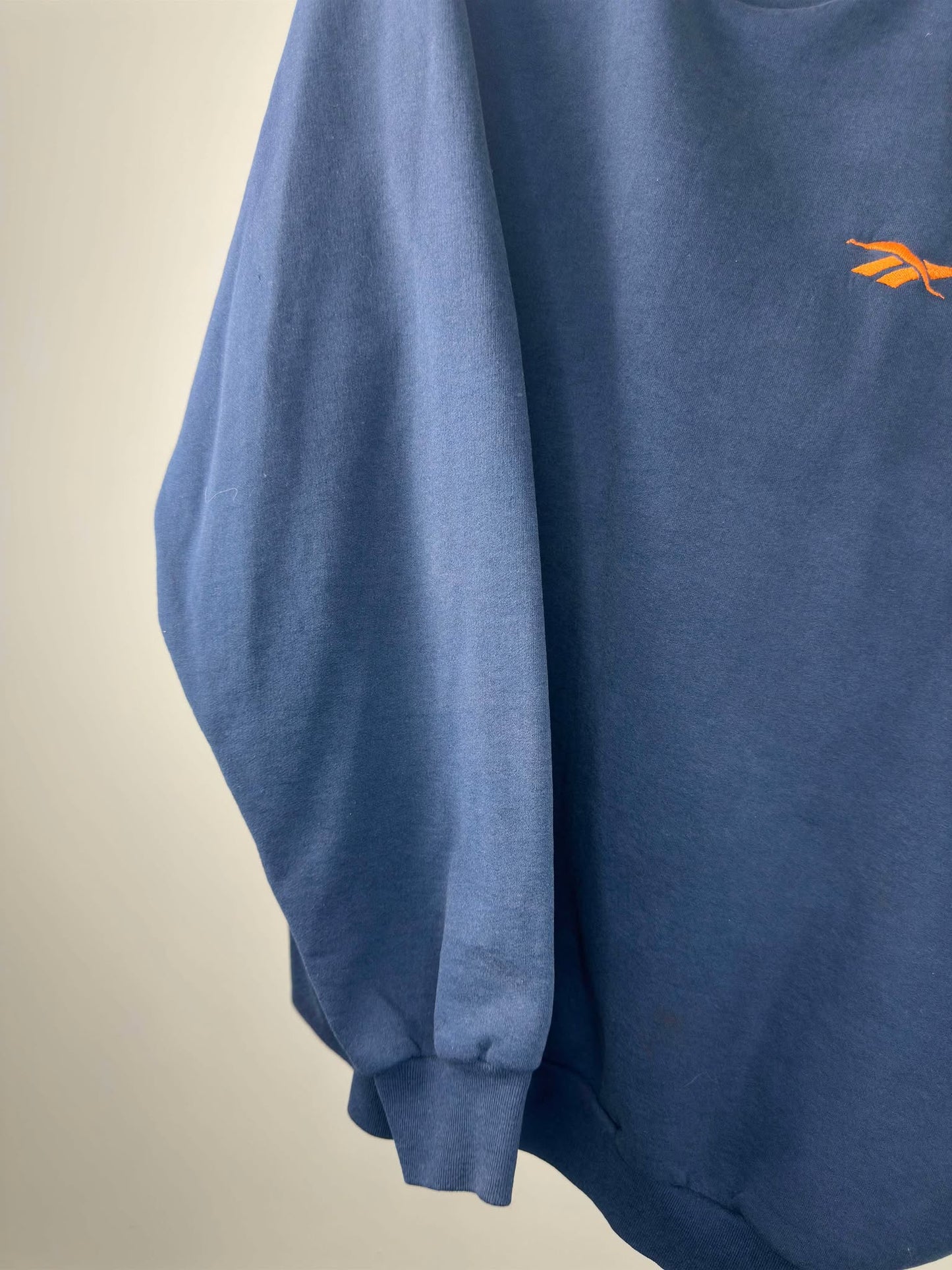 VTG x Reebok x Essential Perfect Fade Navy Pullover Crewneck - XXL