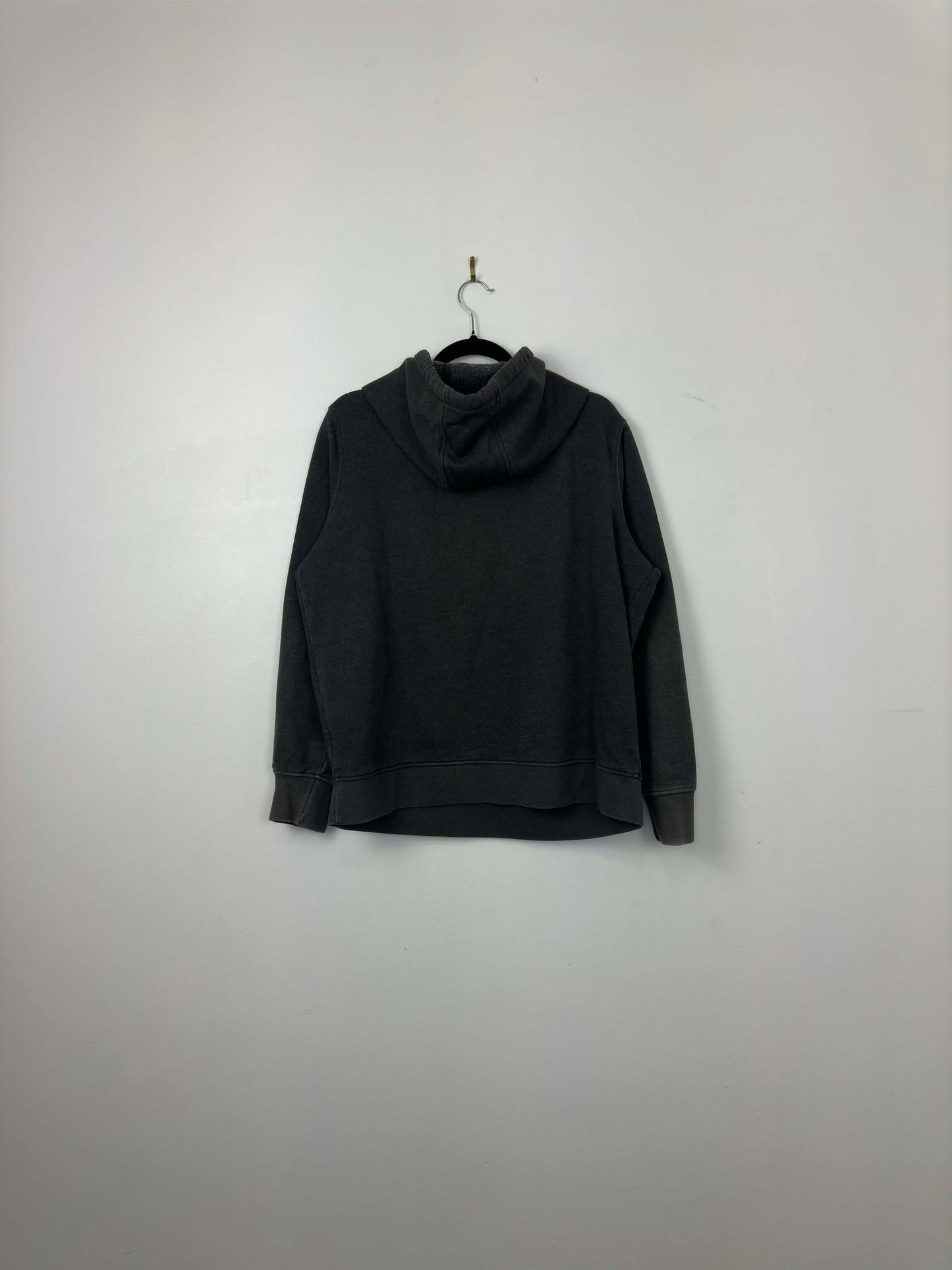 Carhartt x Chest Graphic Logo x Grey Pullover Hoodie - Women's L