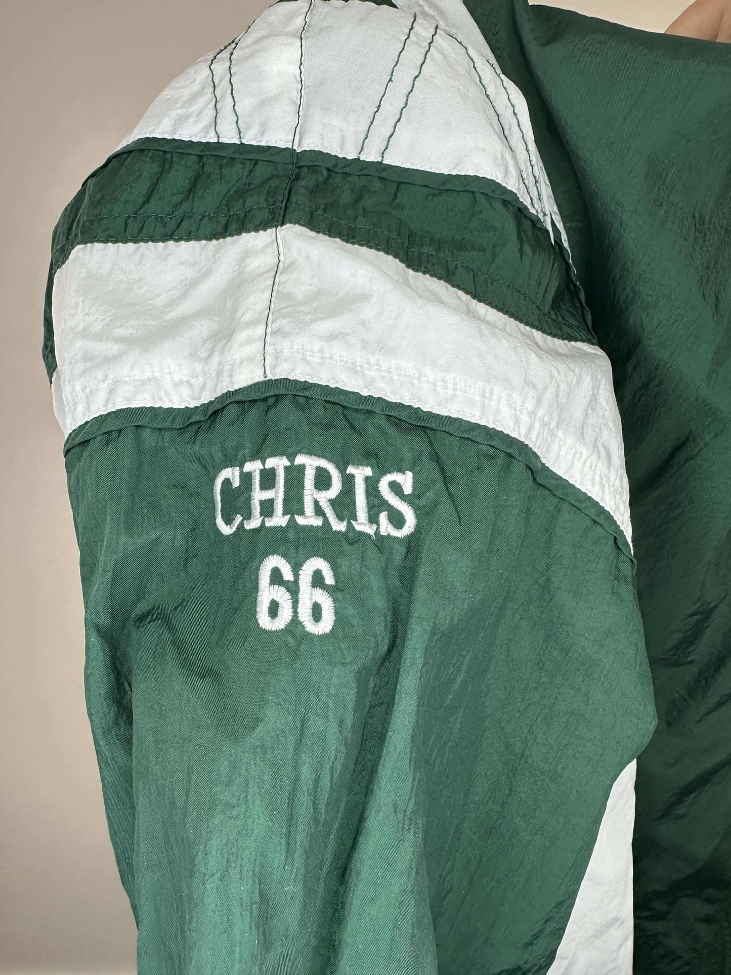 VTG x Starter x Hilltoppers Football Club x Green Fullzip Light Jacket - XXL