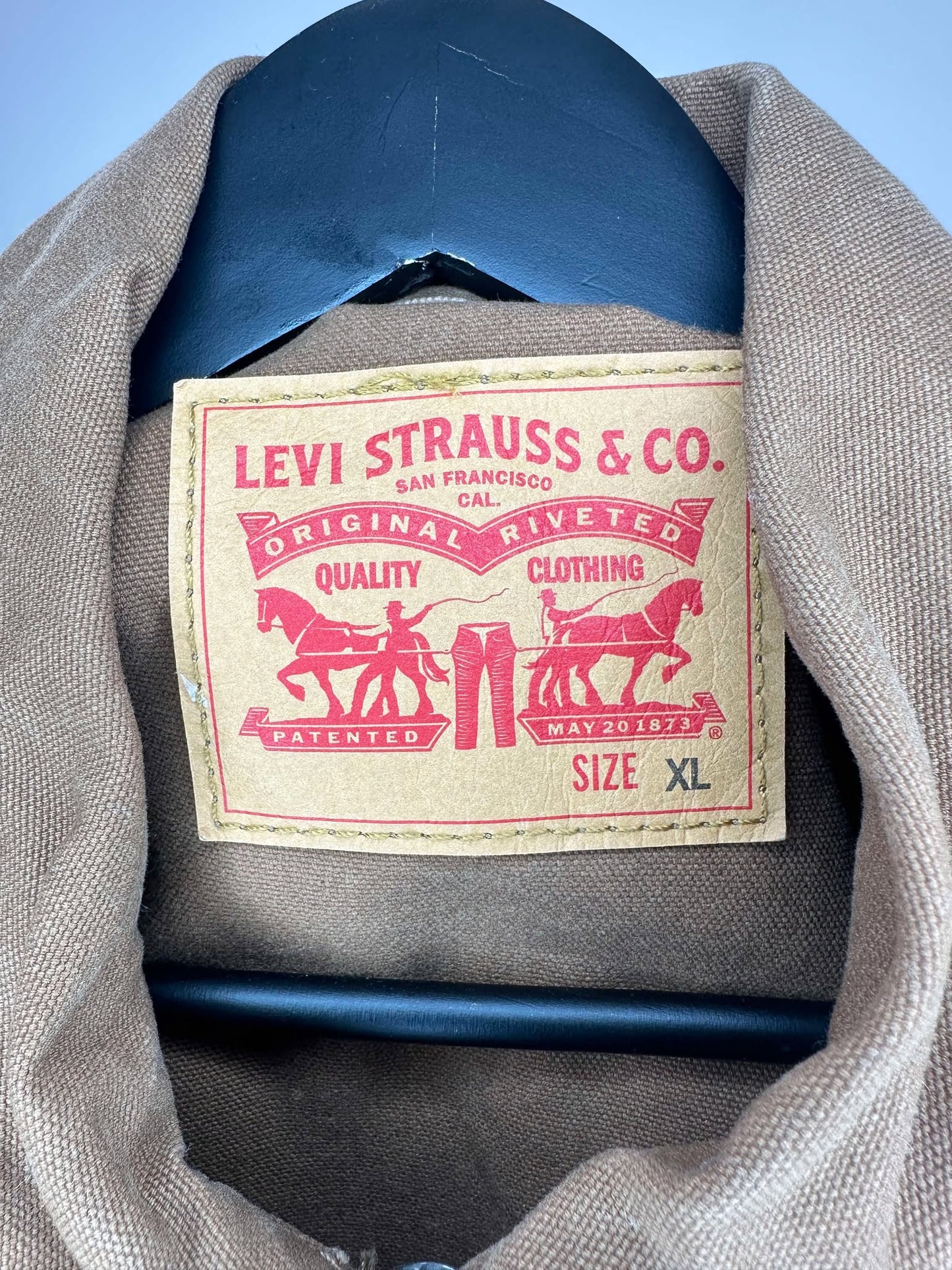 Levi's x Brown Zip Up Light Jacket - XL