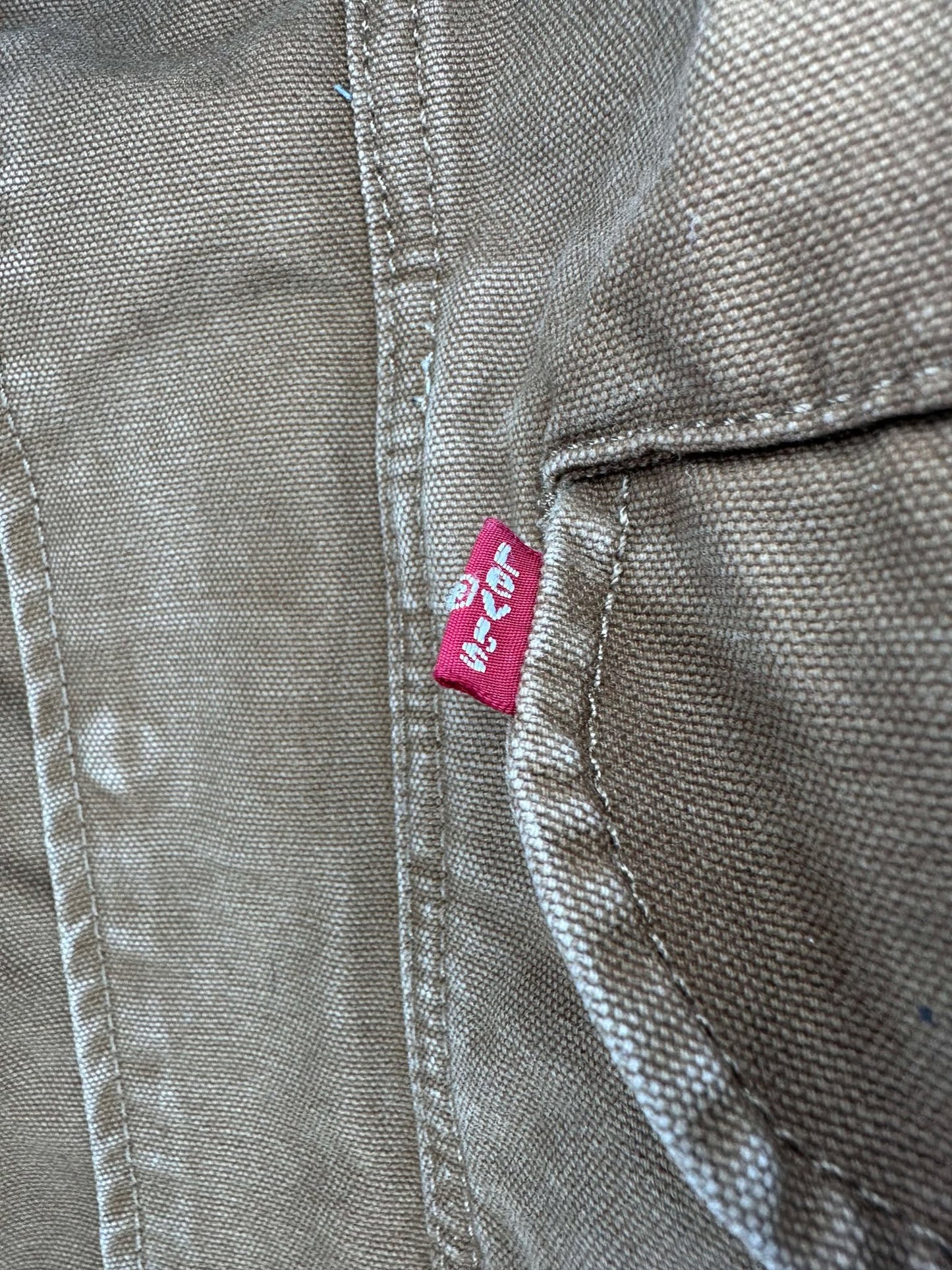 Levi's x Brown Zip Up Light Jacket - XL