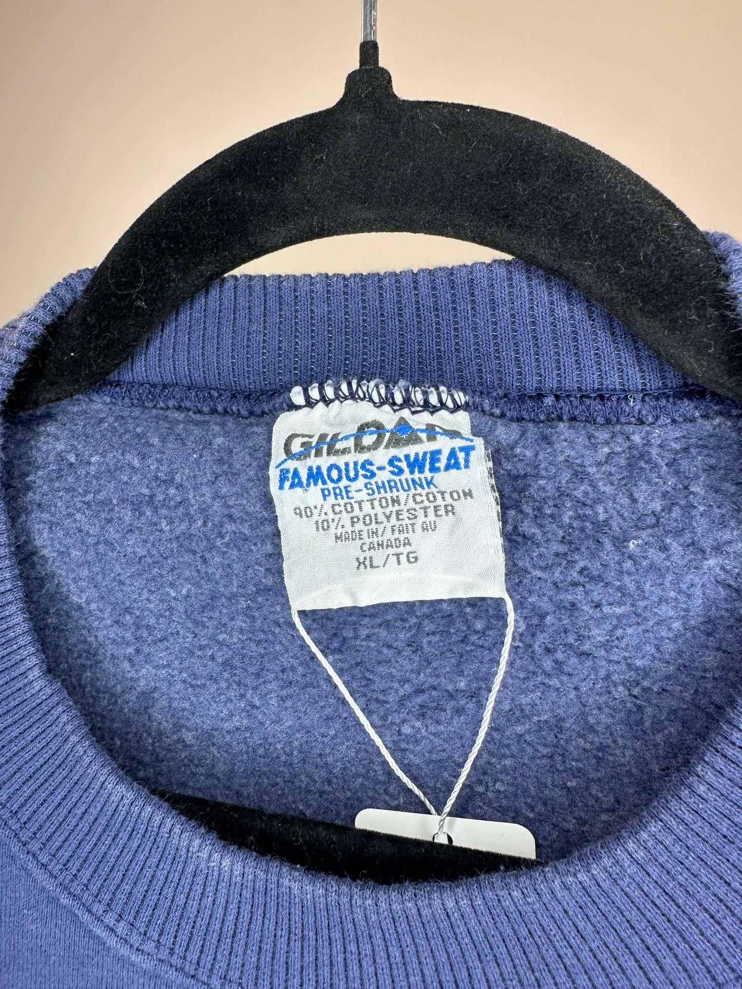 VTG x Gildan x Evolution of Hunting x Navy Pullover Crewneck - XL