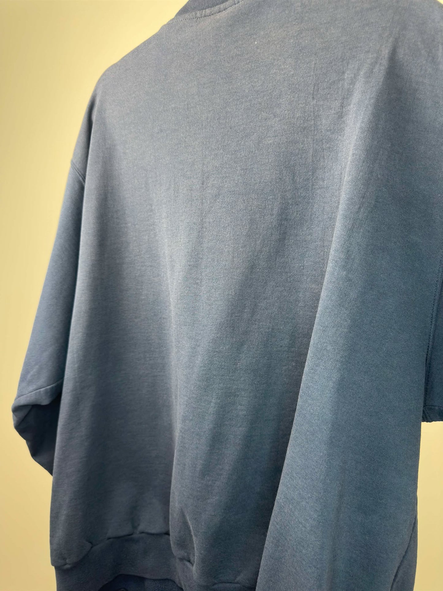 VTG x Reebok x Essential Perfect Fade Navy Pullover Crewneck - XXL