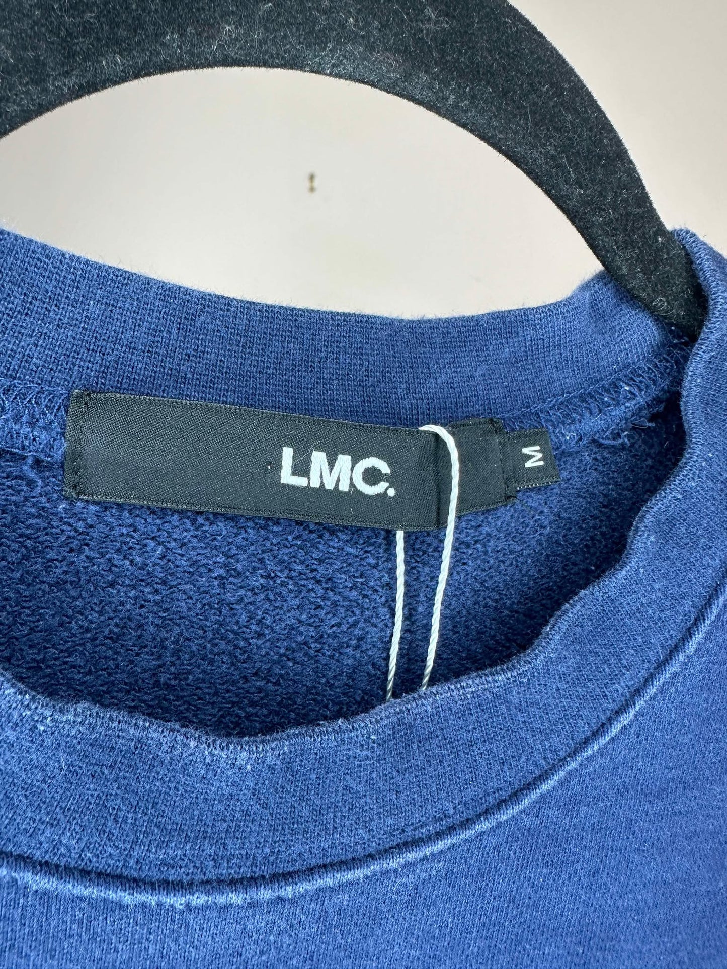 LMC x Lost Management Cities Navy Pullover Crewneck - M