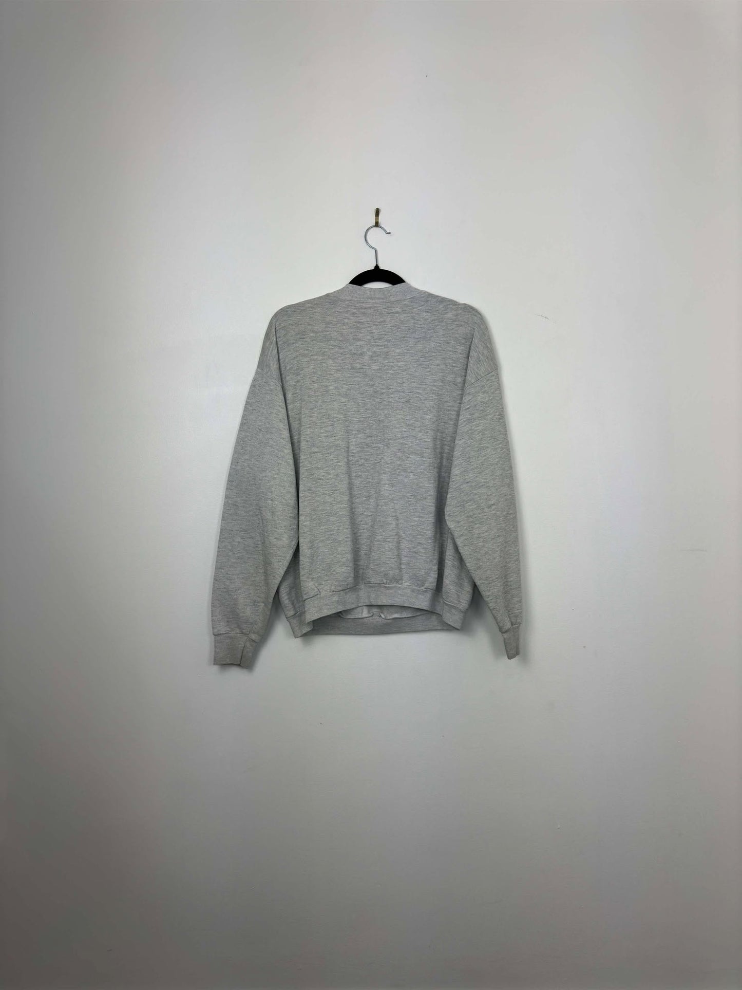 VTG x LEE x United States NAVY x Grey Pullover Crewneck - L