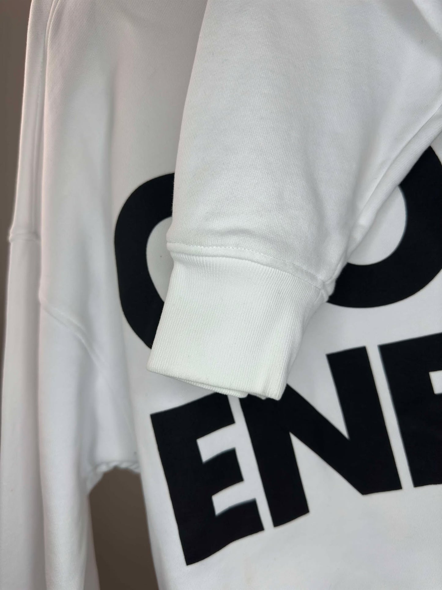 Moschino x Good Energy x White Pullover Crewneck - Cut Tag (M/L)
