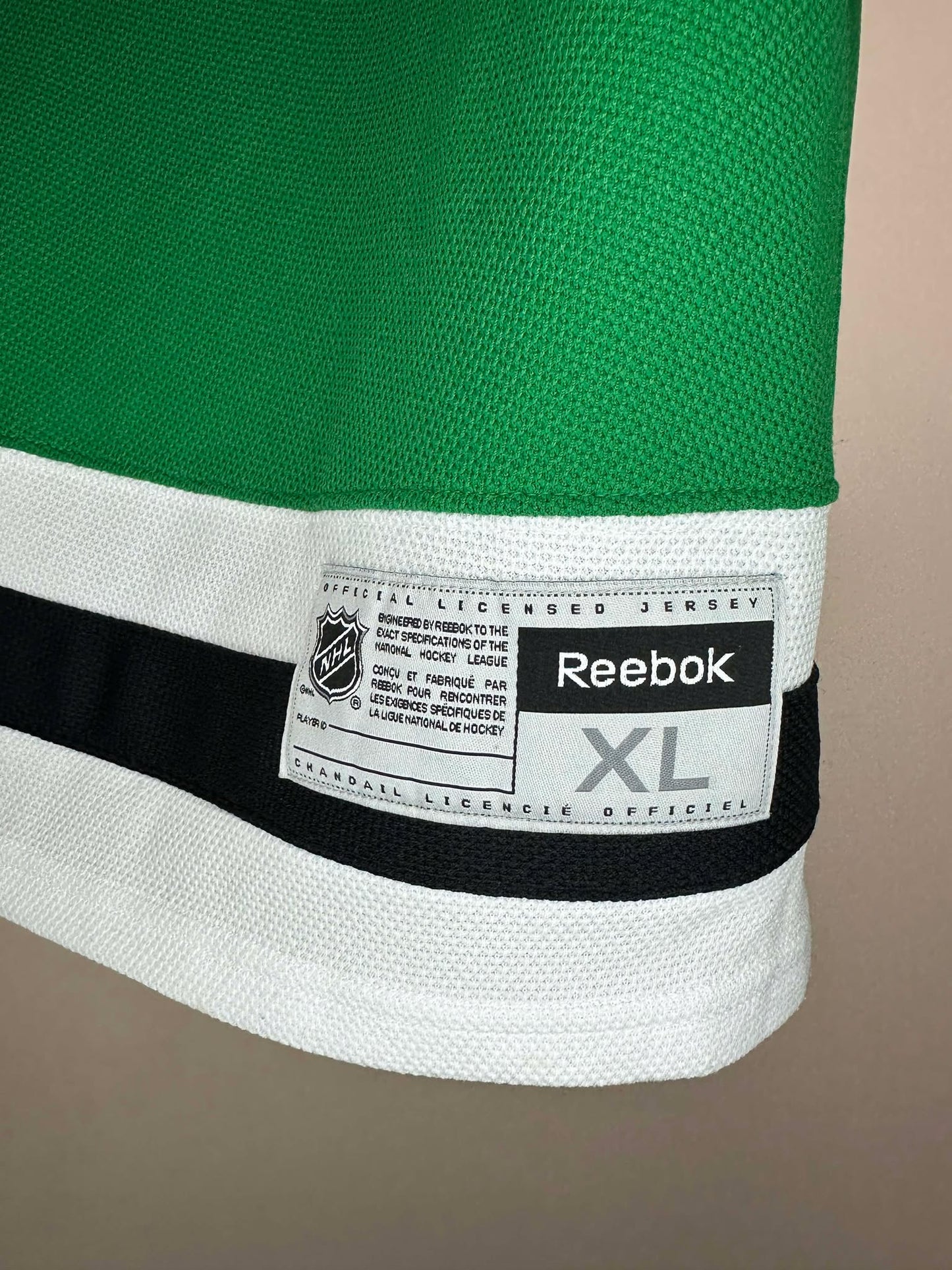 Y2K x Reebok x NHL x Dallas Stars x Green Long Sleeve Hockey Jersey - XL