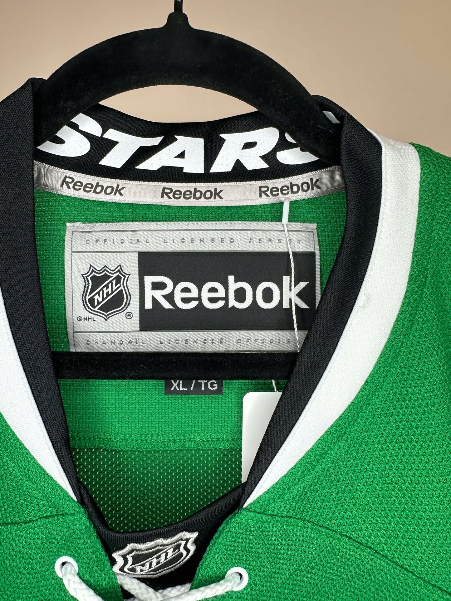 Y2K x Reebok x NHL x Dallas Stars x Green Long Sleeve Hockey Jersey - XL