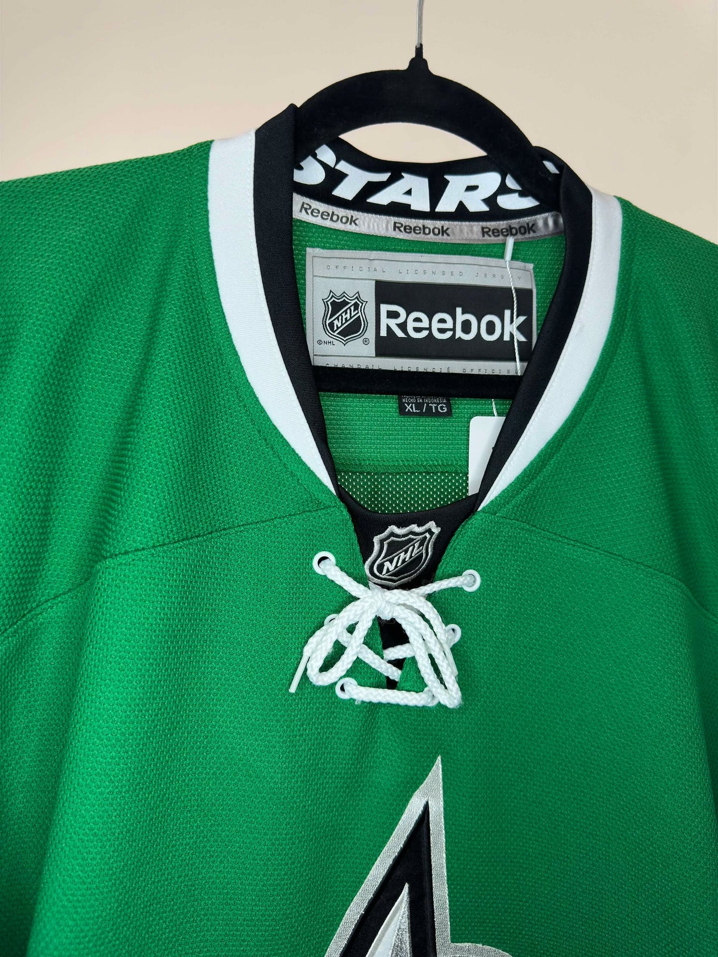 Y2K x Reebok x NHL x Dallas Stars x Green Long Sleeve Hockey Jersey - XL