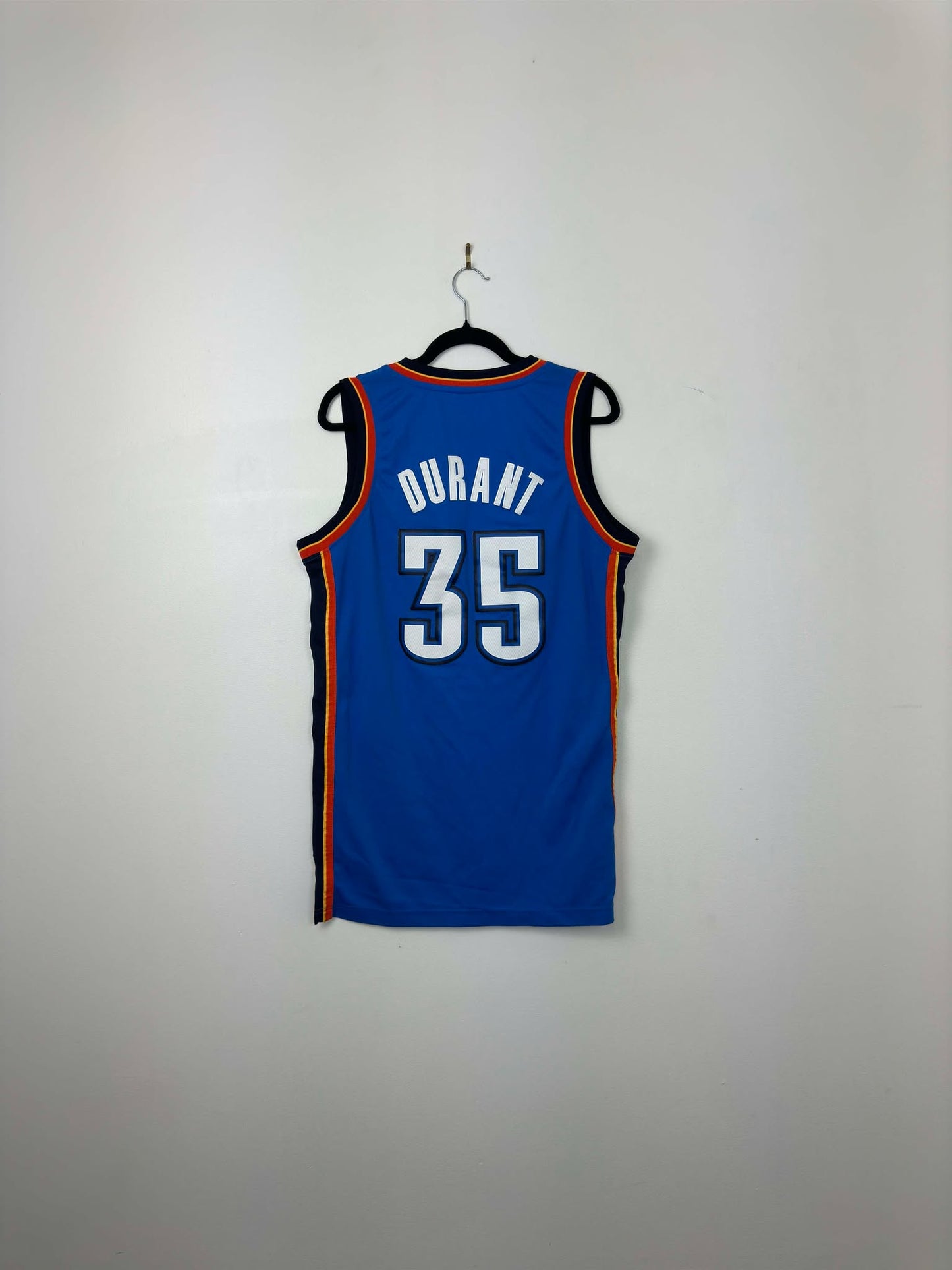 Adidas x NBA x Oklahoma City Thunder x Kevin Durant x Blue Orange Basketball Jersey - S