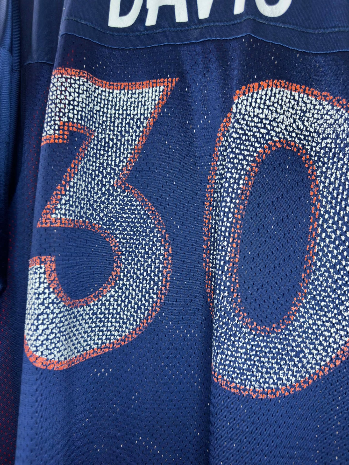 VTG x Team Nike x NFL x Denver Broncos x Terrell Davis x Navy Football Jersey - XXL