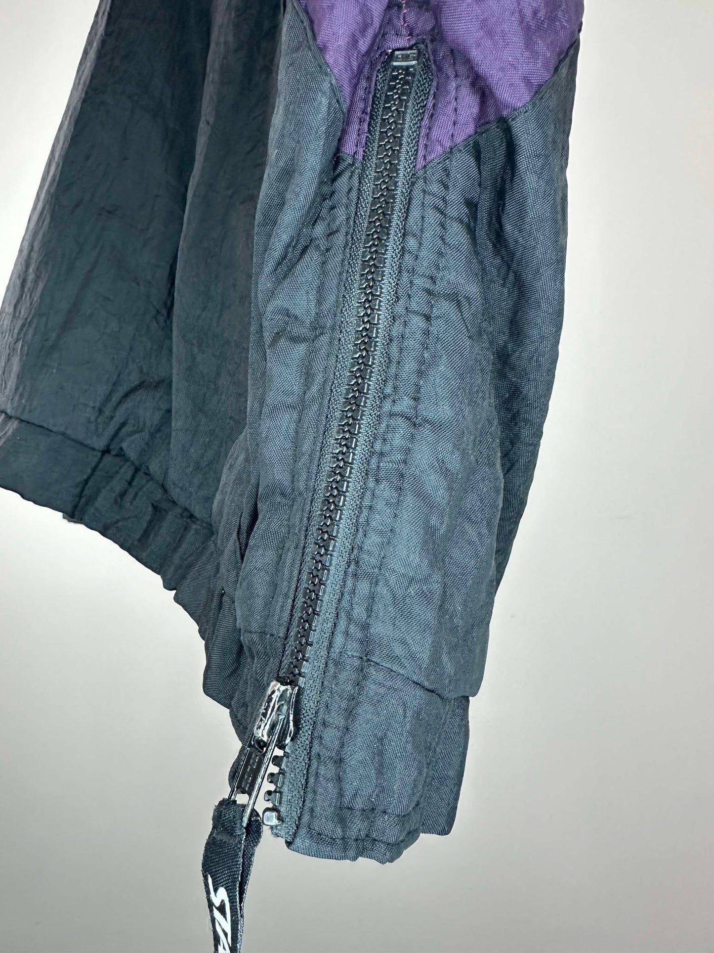 VTG x NHL x Starter x Anaheim Mighty Ducks x Black Quarter Zip Heavy Insulated Jacket - XL (See Measurements)