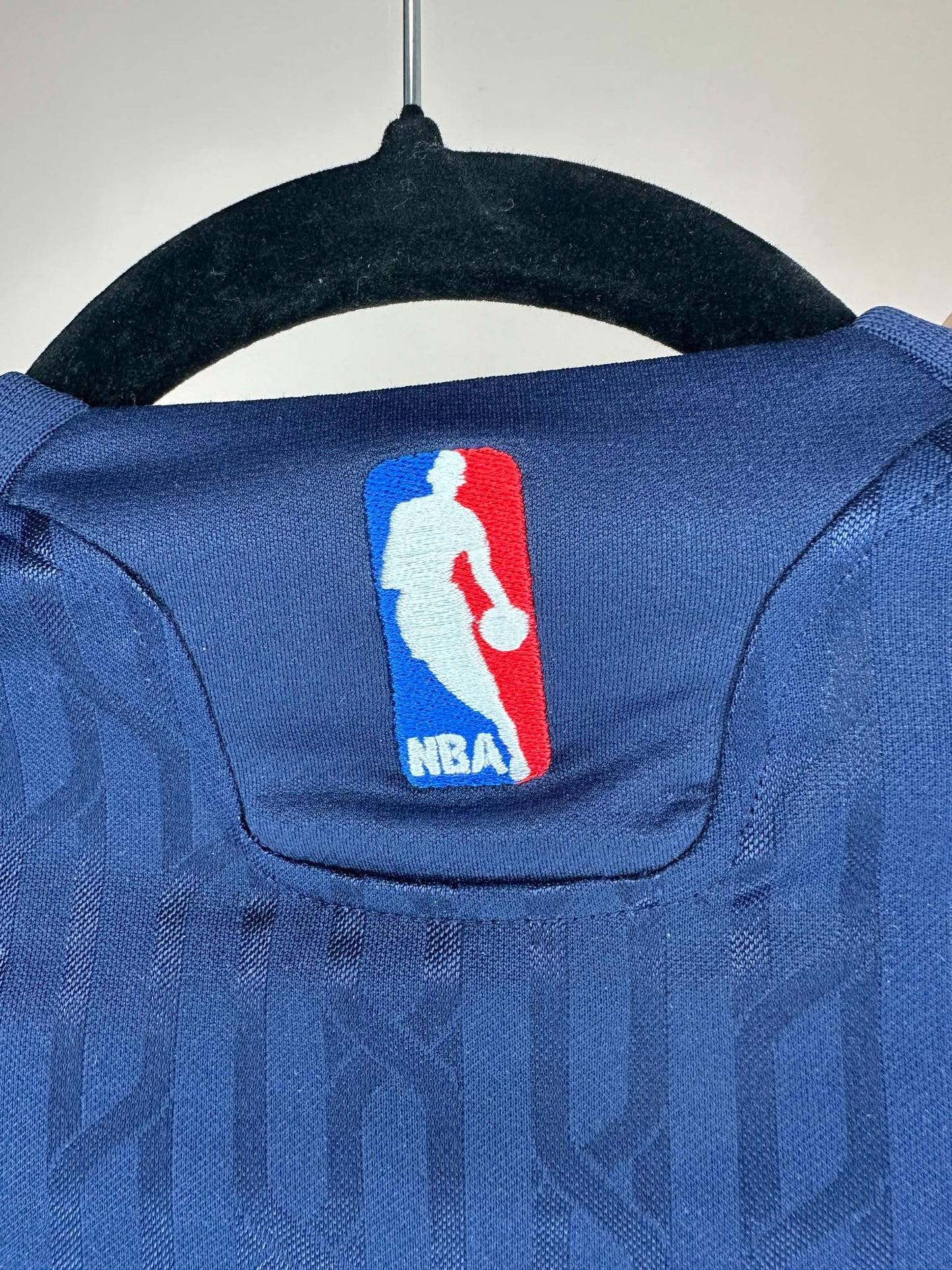 Y2K x Adidas x Brooklyn Nets x Navy Blue Basketball Warm Up Jersey - S